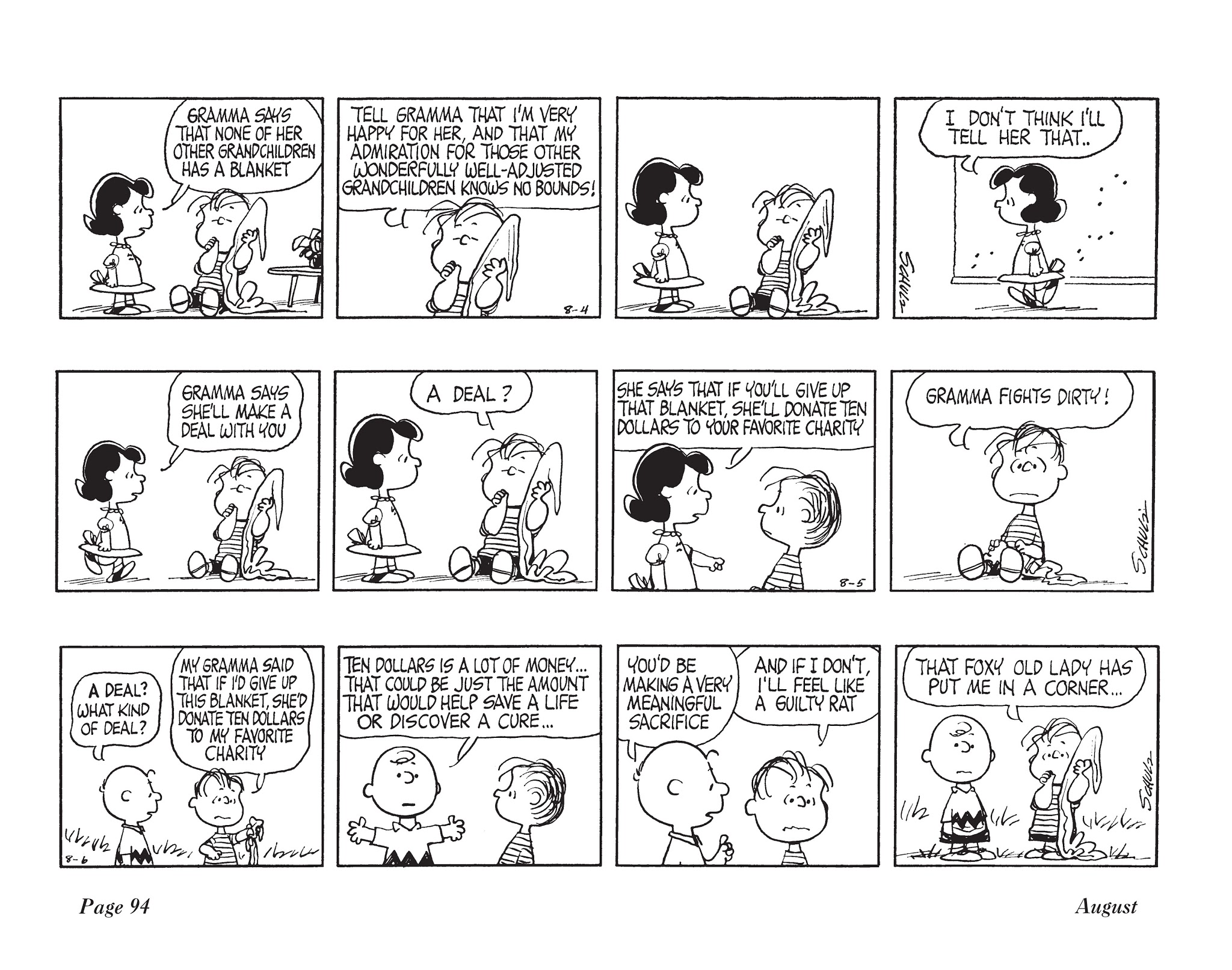 Read online The Complete Peanuts comic -  Issue # TPB 10 - 107