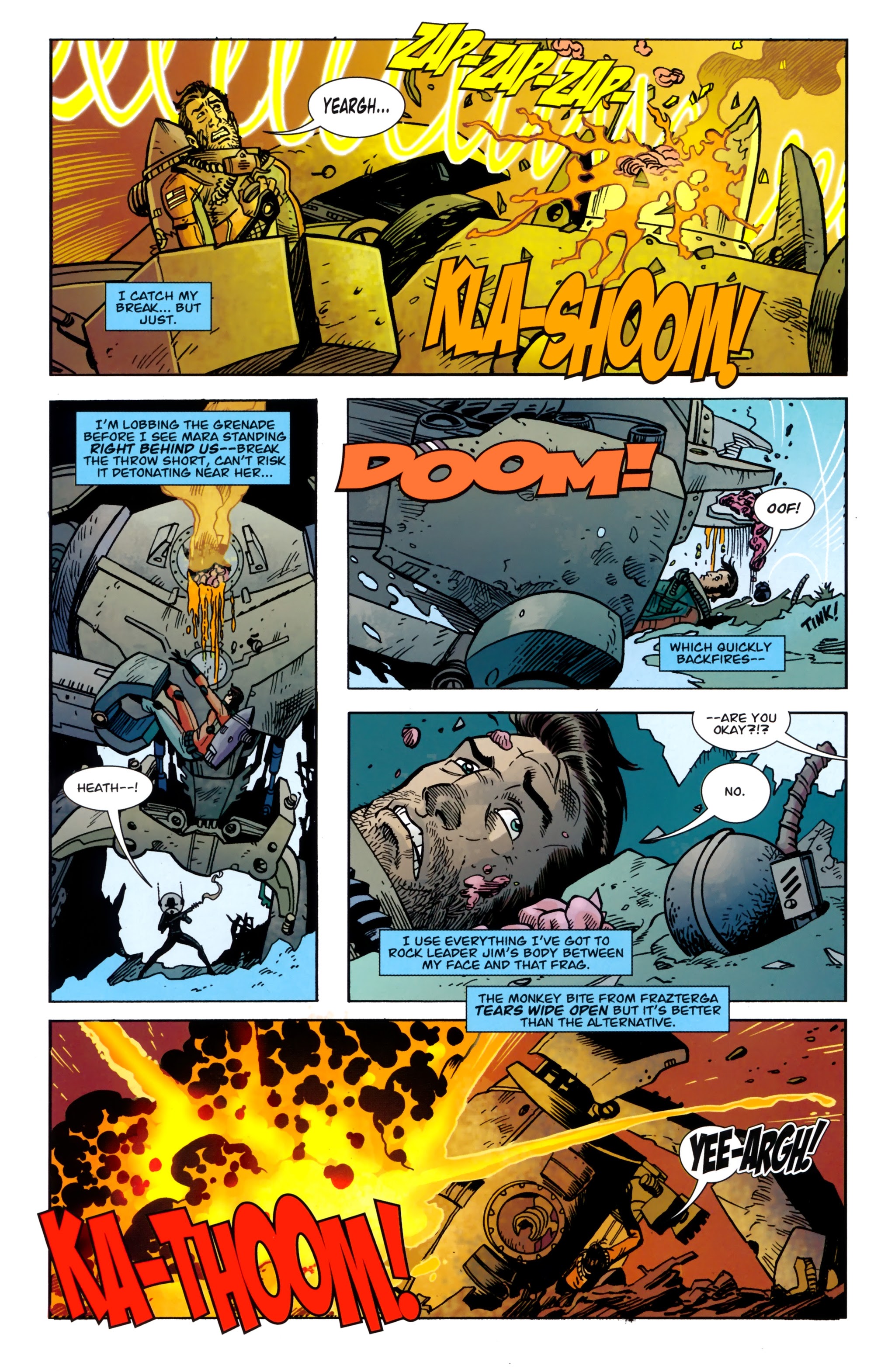 Read online Fear Agent comic -  Issue #3 - 17