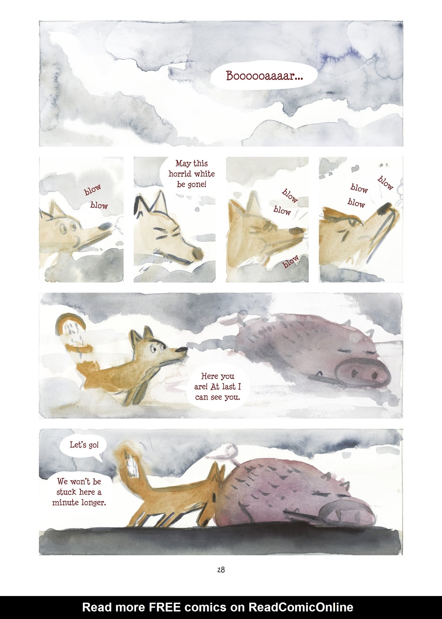 Read online Tiny Fox and Great Boar comic -  Issue #2 - 28