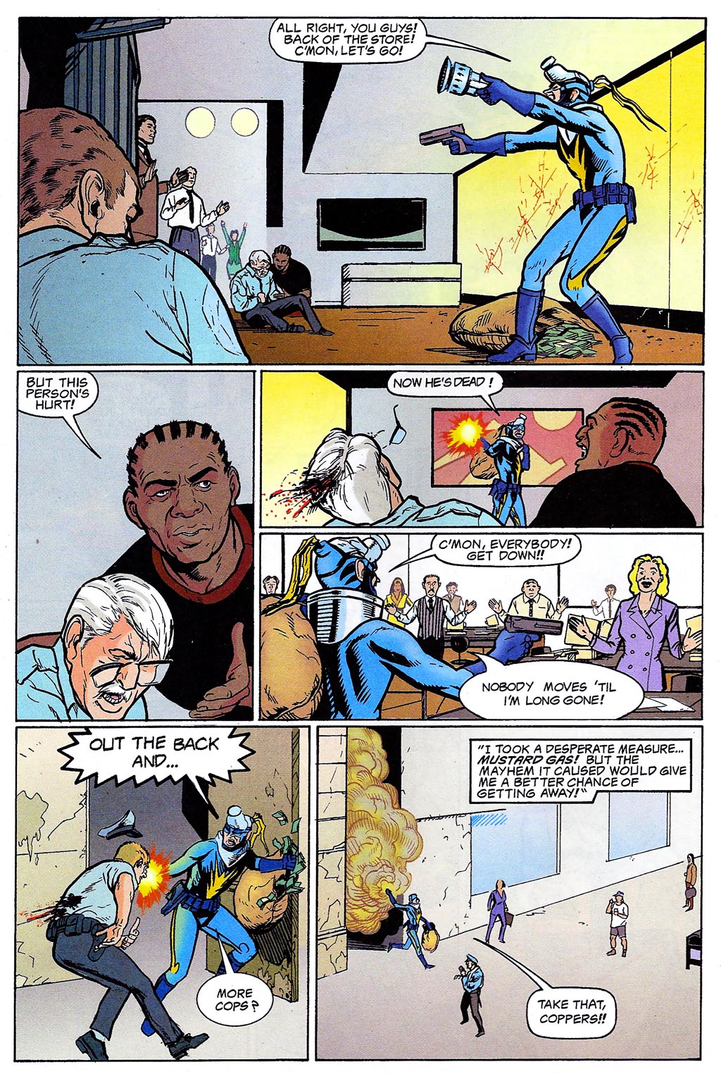 Read online Bob Burden's Original Mysterymen Comics comic -  Issue #4 - 16