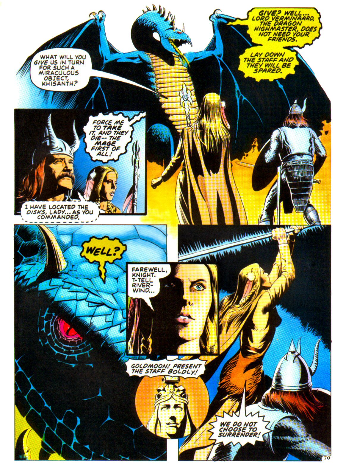 Read online Dragonlance Saga comic -  Issue #1 - 73