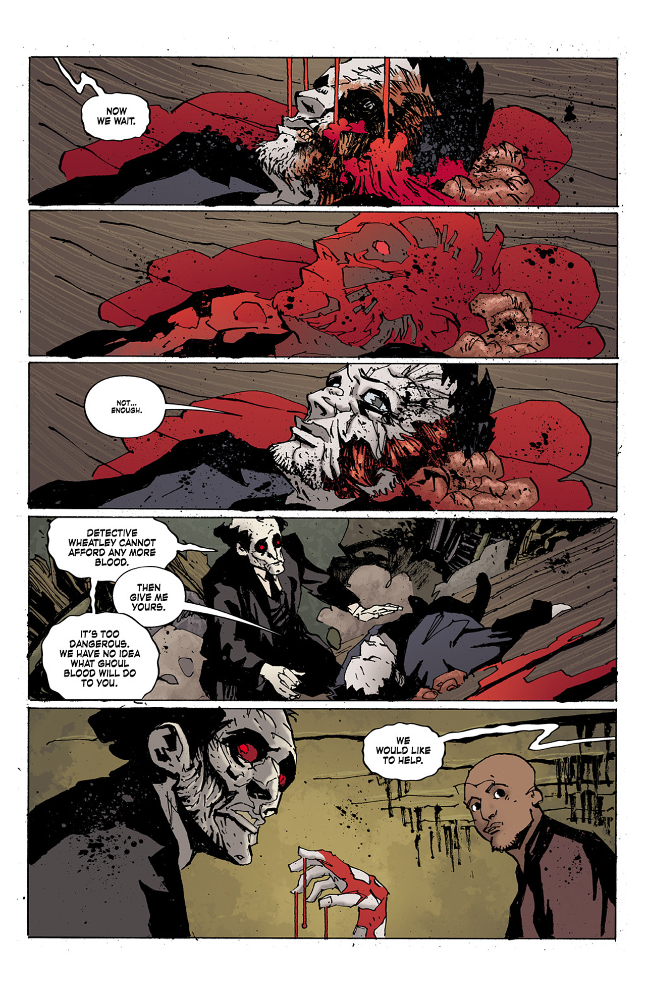 Read online Criminal Macabre: Final Night - The 30 Days of Night Crossover comic -  Issue #4 - 7