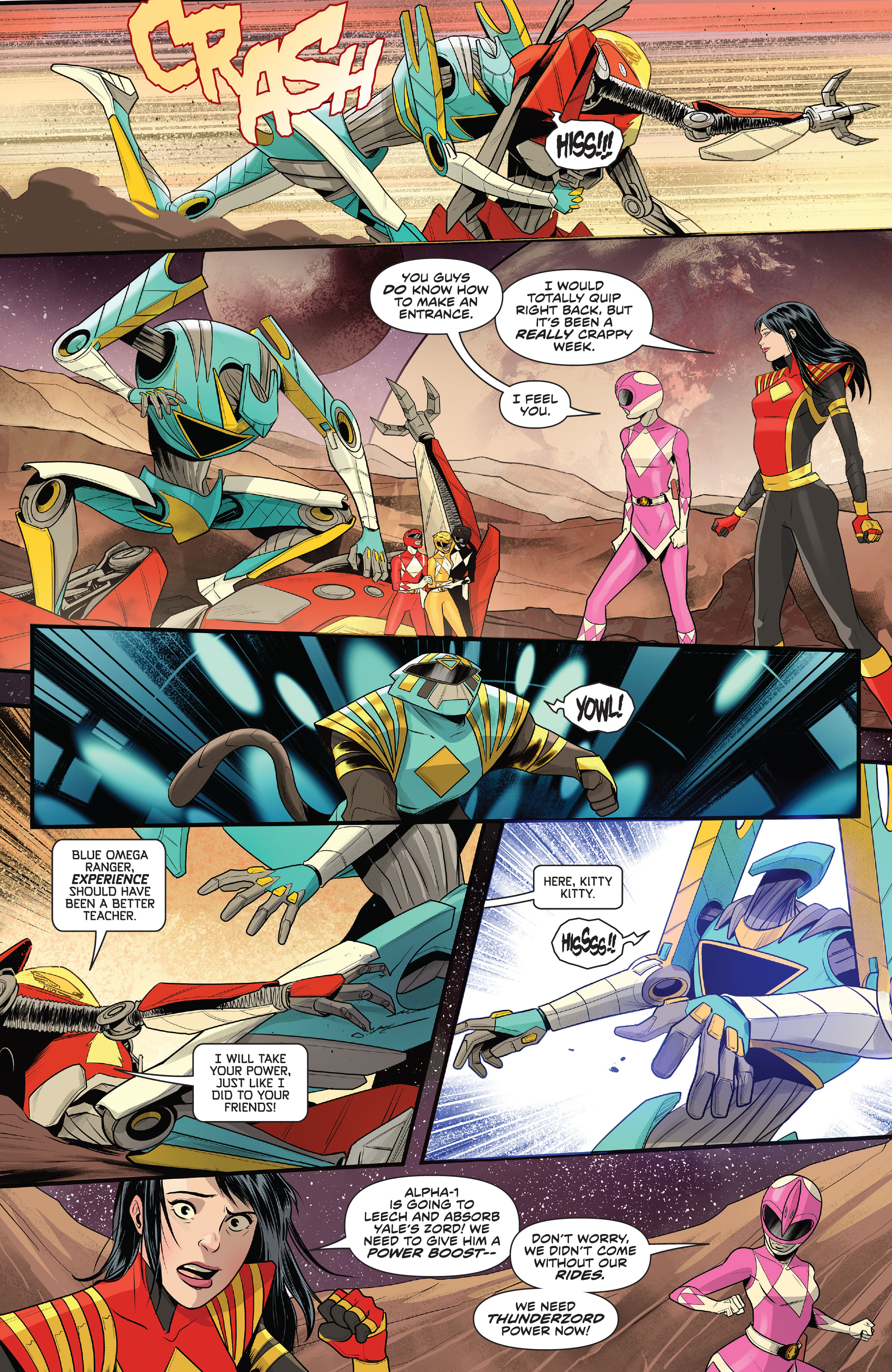 Read online Mighty Morphin Power Rangers comic -  Issue #105 - 13