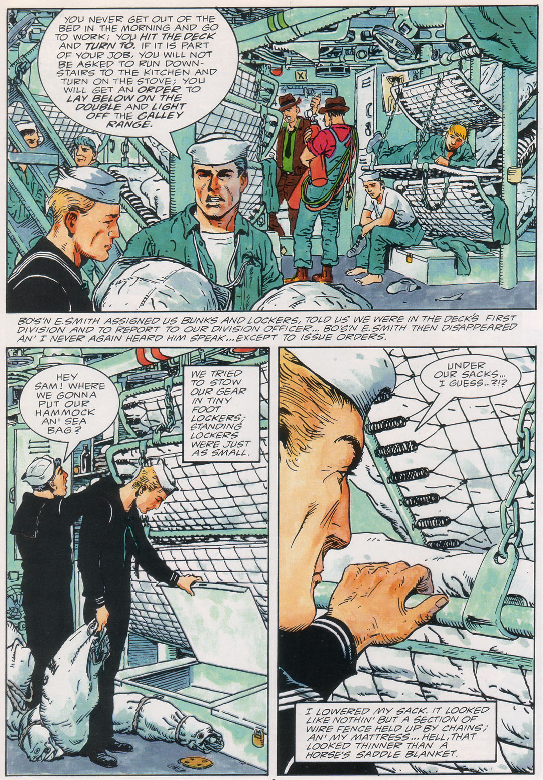 Read online Marvel Graphic Novel comic -  Issue #30 - A Sailor's Story - 11