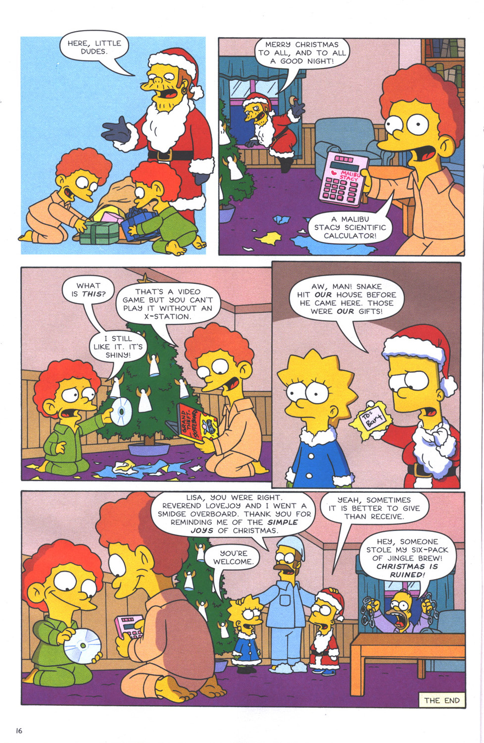 Read online The Simpsons Winter Wingding comic -  Issue #3 - 18