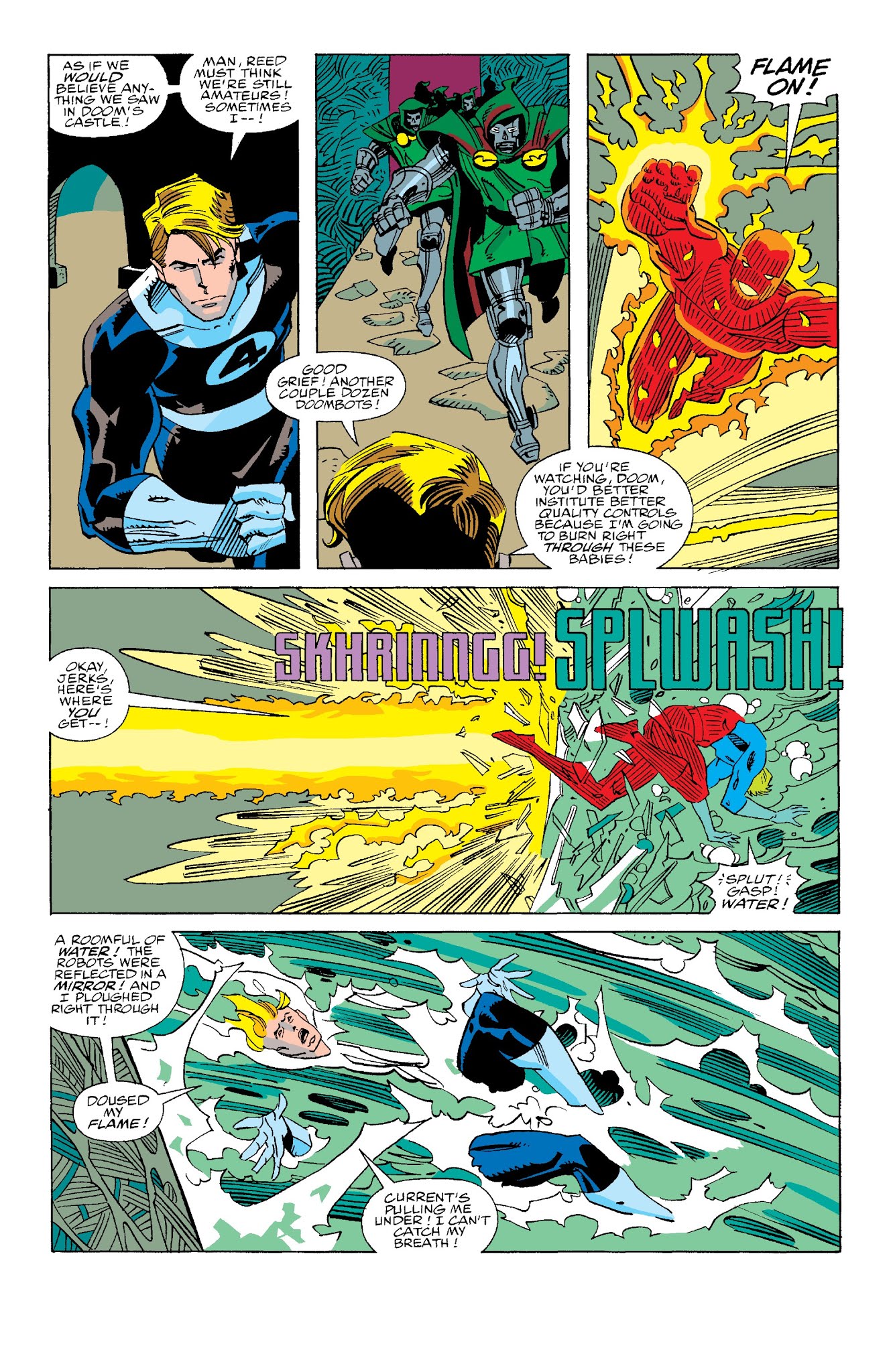 Read online Fantastic Four Visionaries: Walter Simonson comic -  Issue # TPB 3 (Part 2) - 4