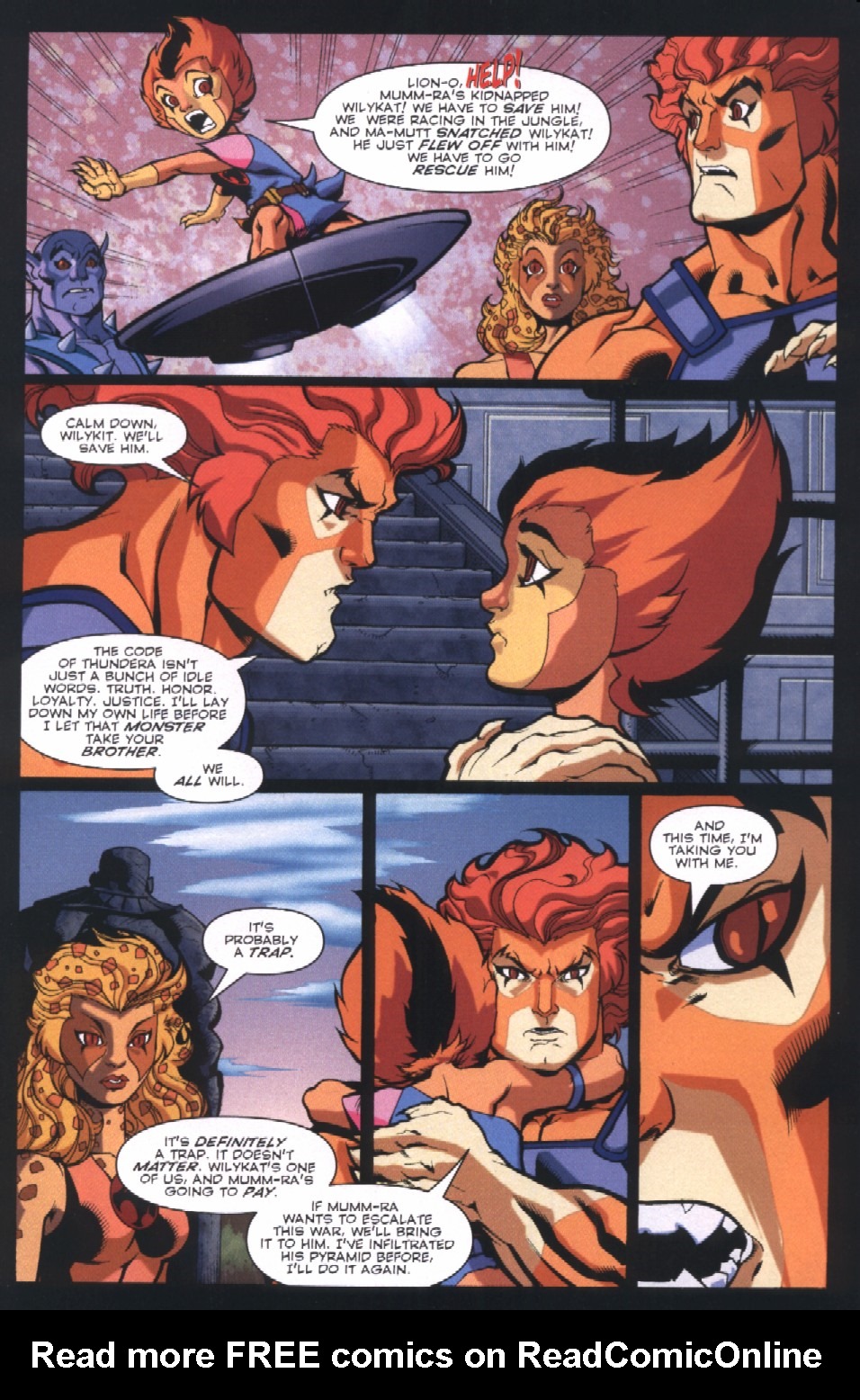 Read online ThunderCats (2002) comic -  Issue #4 - 9