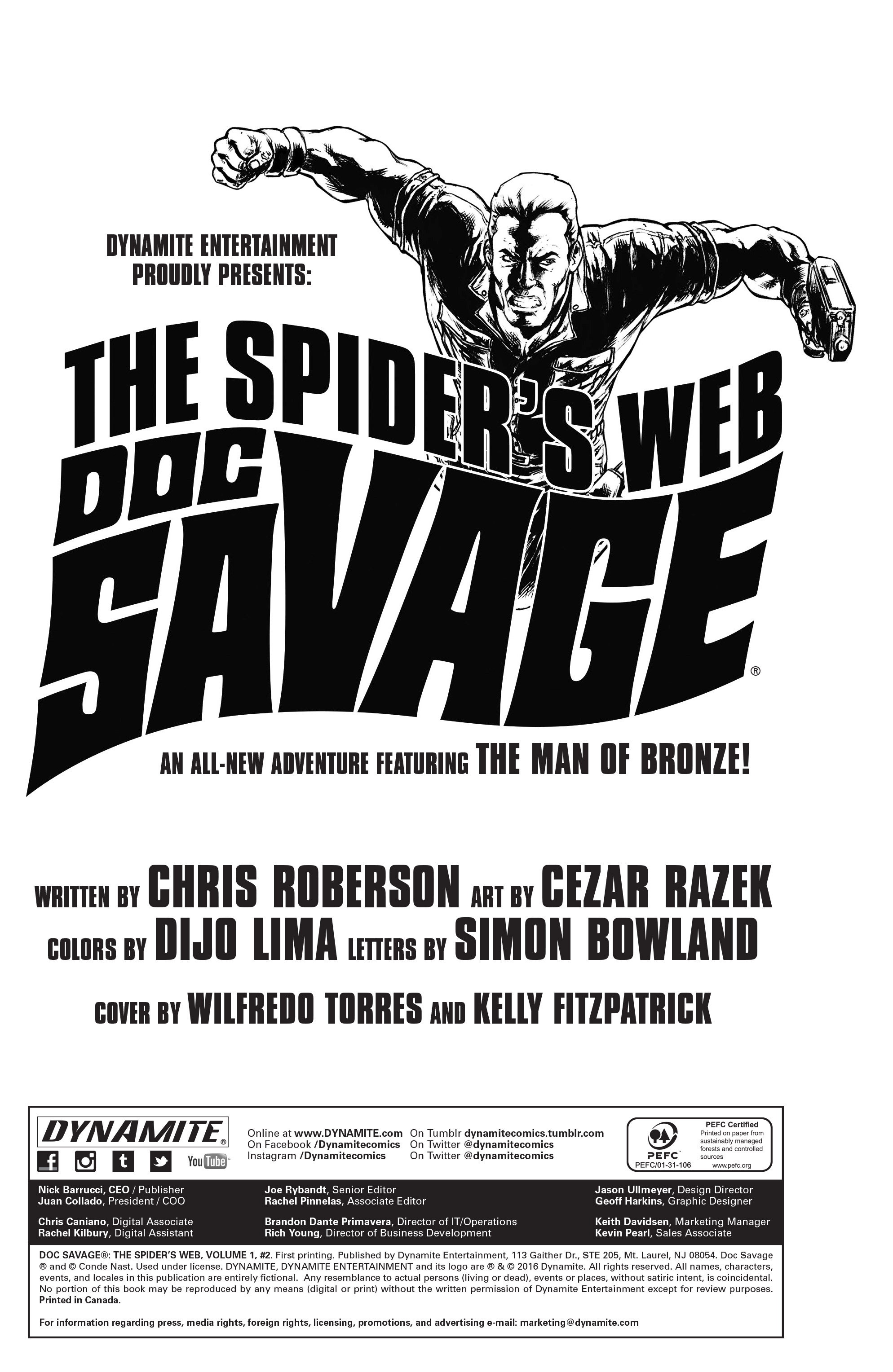 Read online Doc Savage: The Spider's Web comic -  Issue #2 - 2