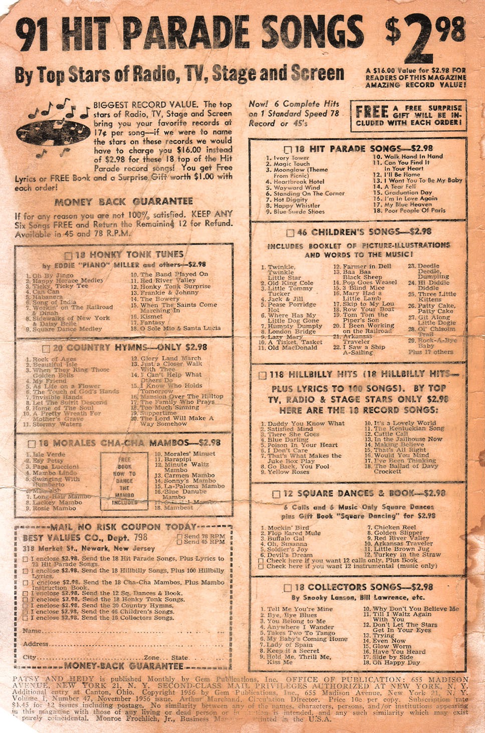 Read online Patsy and Hedy comic -  Issue #47 - 2