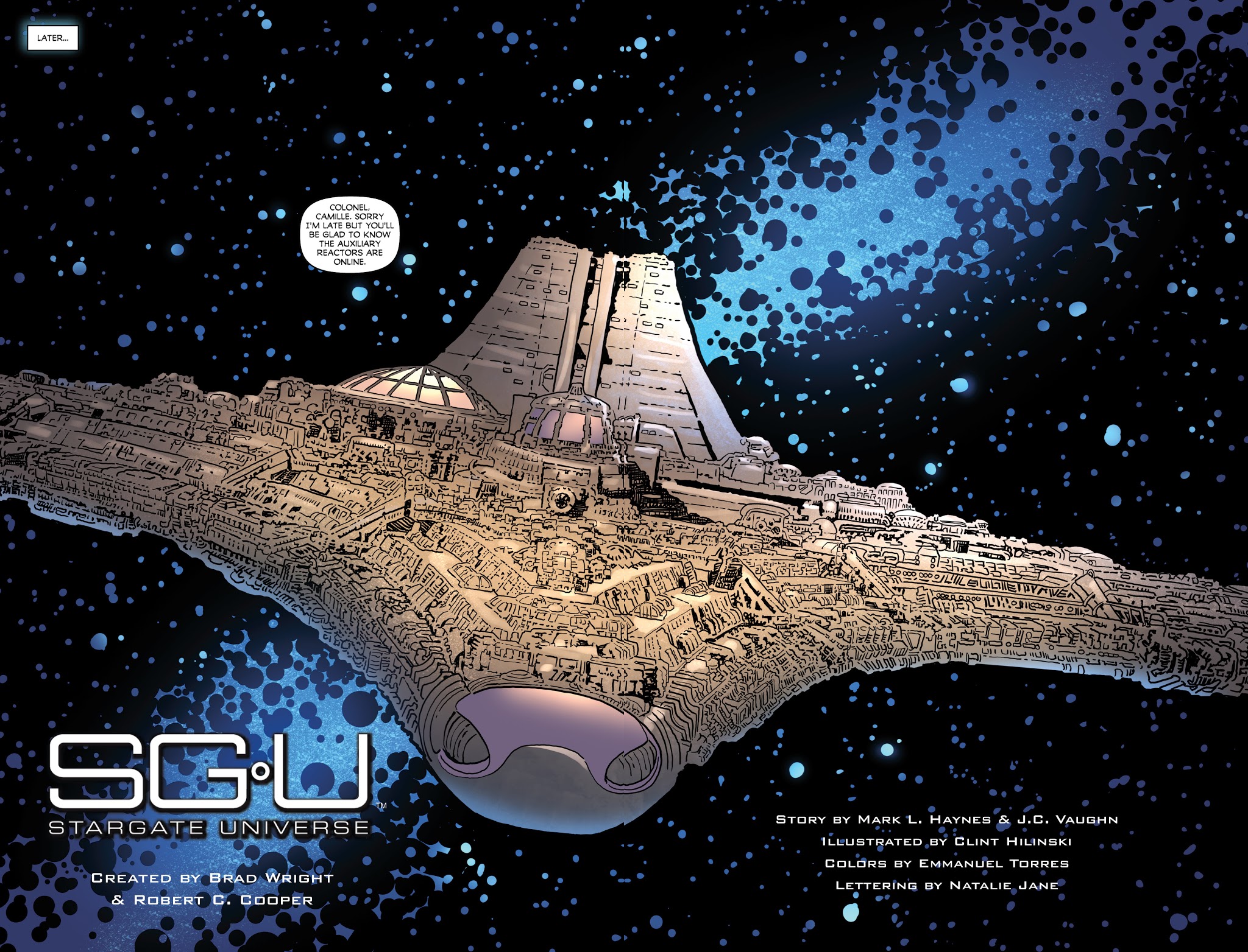 Read online Stargate Universe: Back To Destiny comic -  Issue #4 - 6