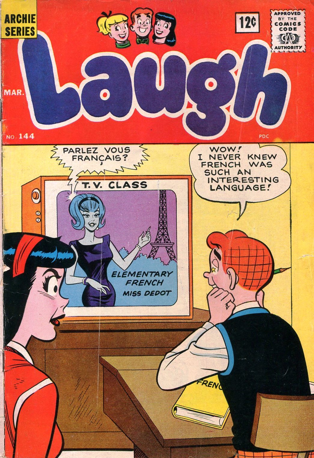Read online Laugh (Comics) comic -  Issue #144 - 1