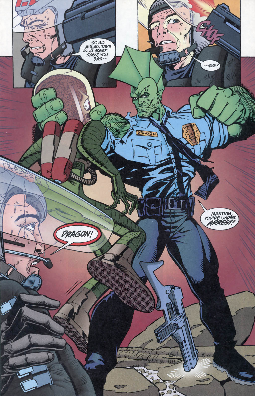 Read online Mars Attacks The Savage Dragon comic -  Issue #1 - 10