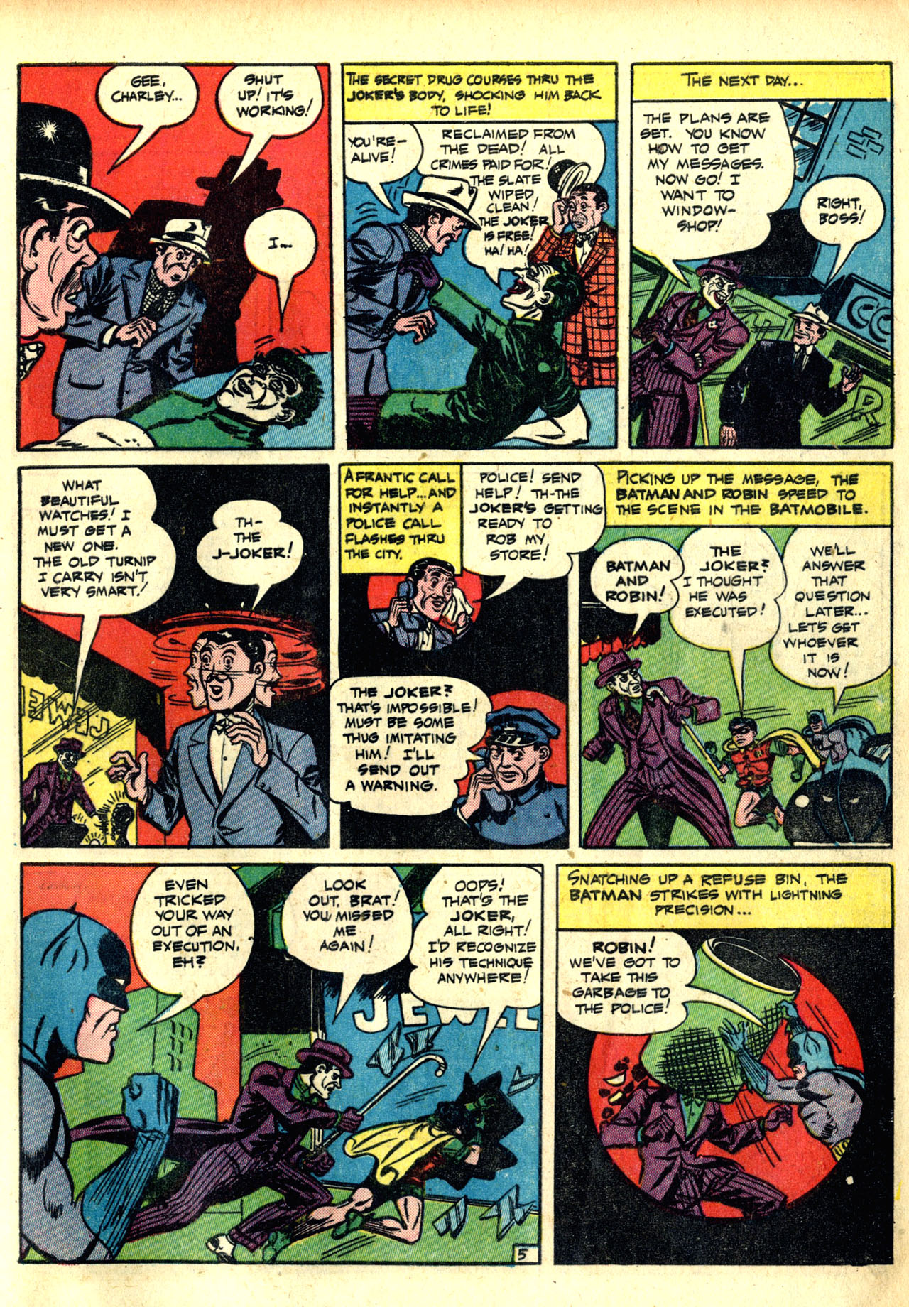 Read online Detective Comics (1937) comic -  Issue #64 - 7