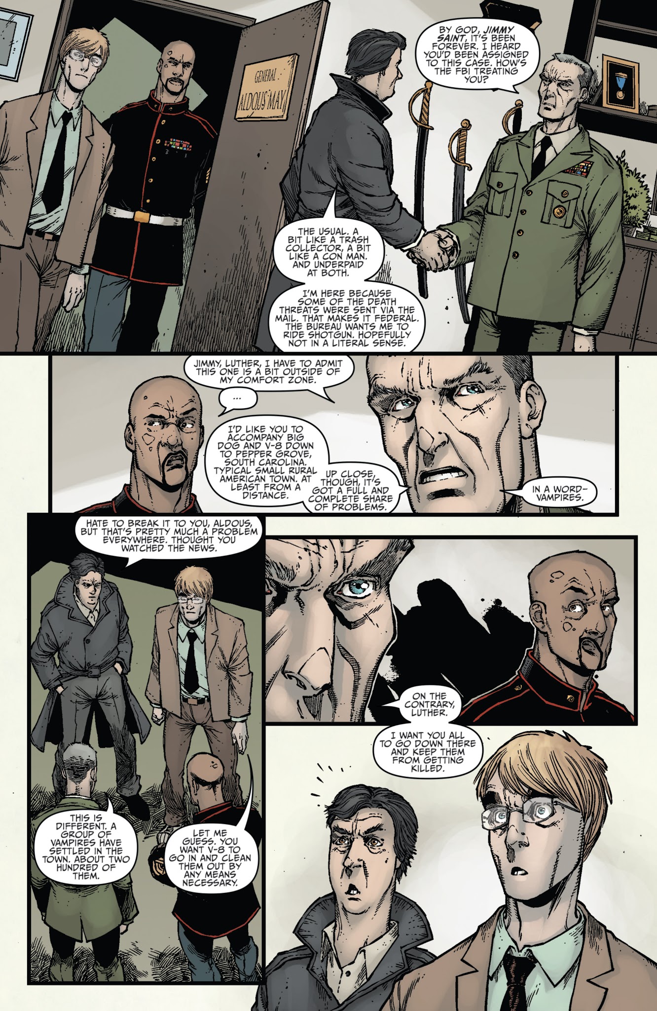 Read online V-Wars comic -  Issue # TPB 1 - 76