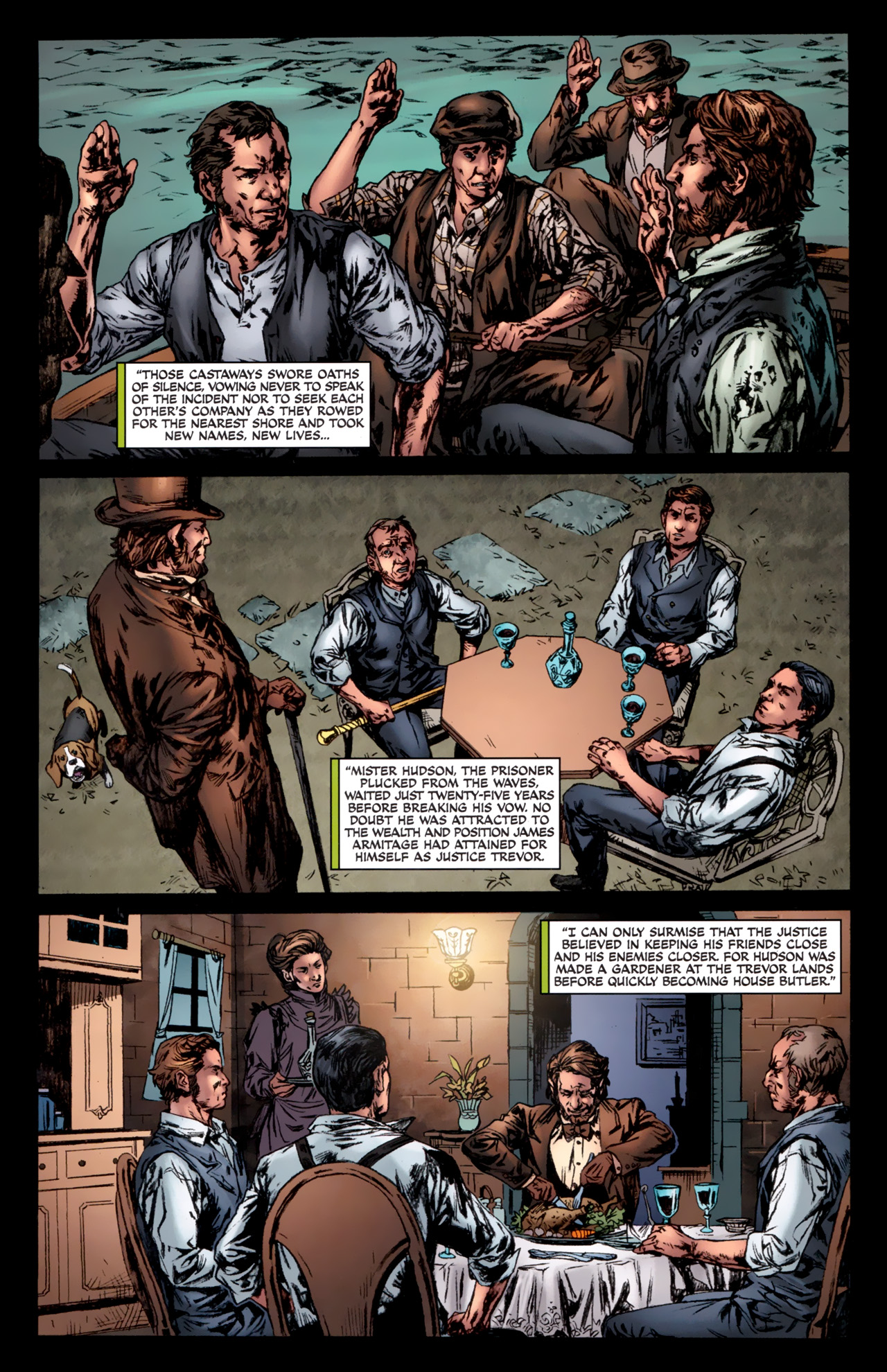 Read online Sherlock Holmes: Year One comic -  Issue #5 - 14
