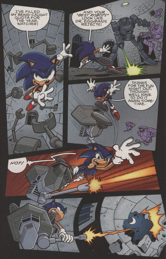 Read online Sonic X comic -  Issue #23 - 28