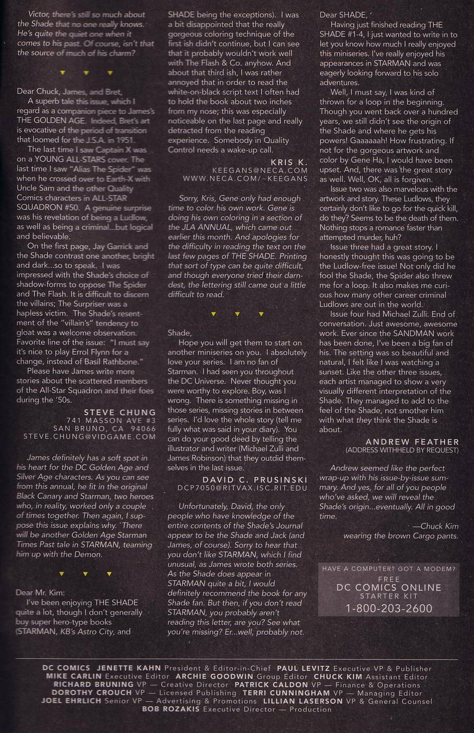 Read online Starman (1994) comic -  Issue # Annual 2 - 57