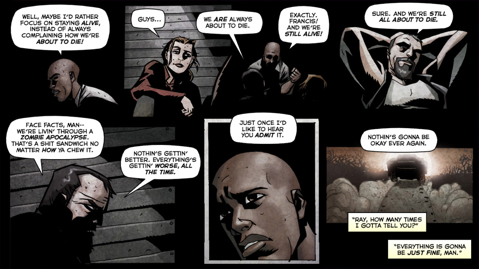 Read online Left 4 Dead: The Sacrifice comic -  Issue #1 - 25