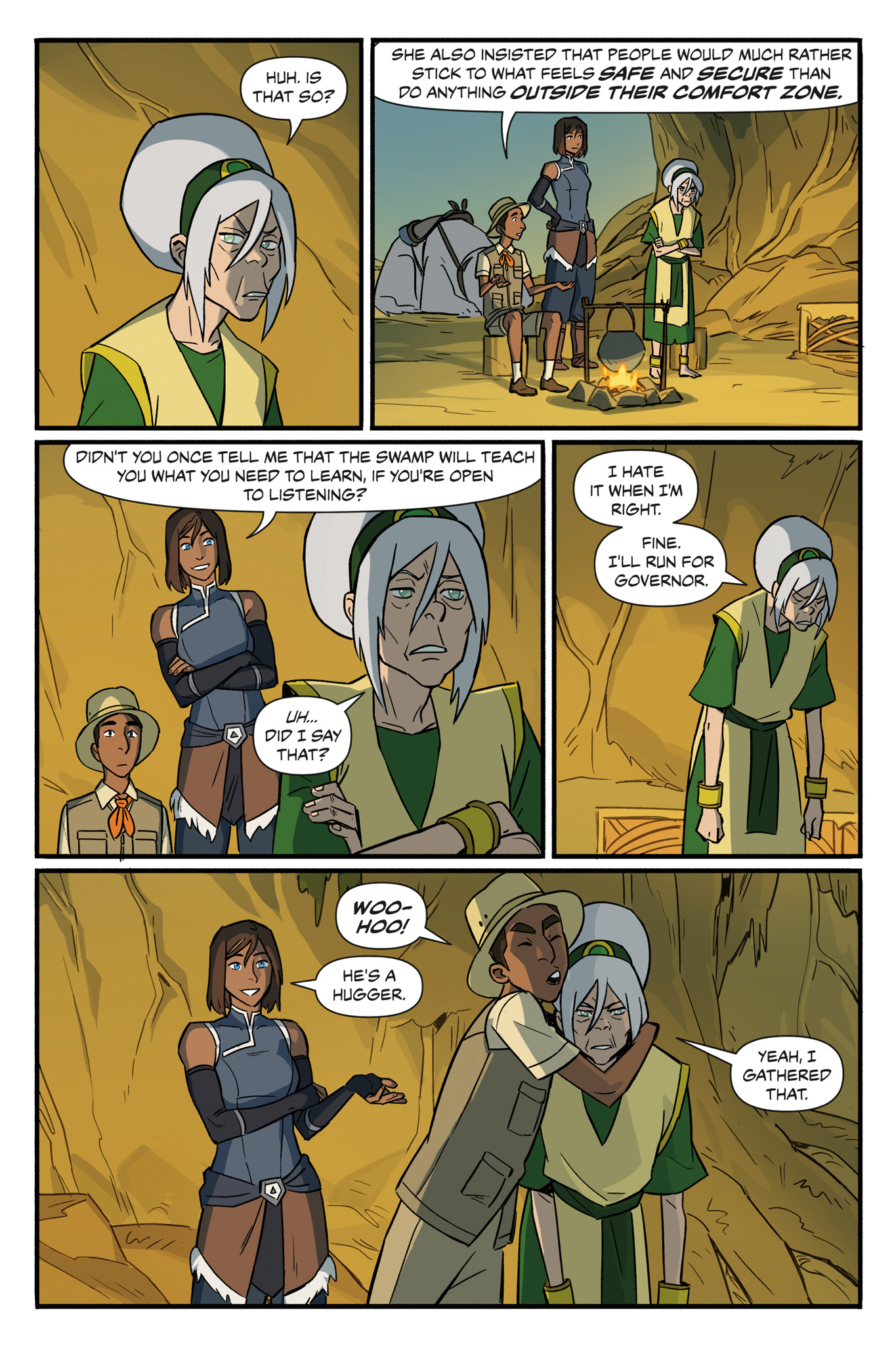 Read online Nickelodeon The Legend of Korra: Ruins of the Empire comic -  Issue # TPB 2 - 43