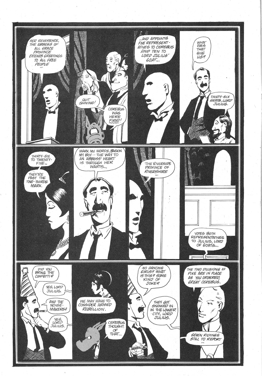 Read online Cerebus comic -  Issue #43 - 16