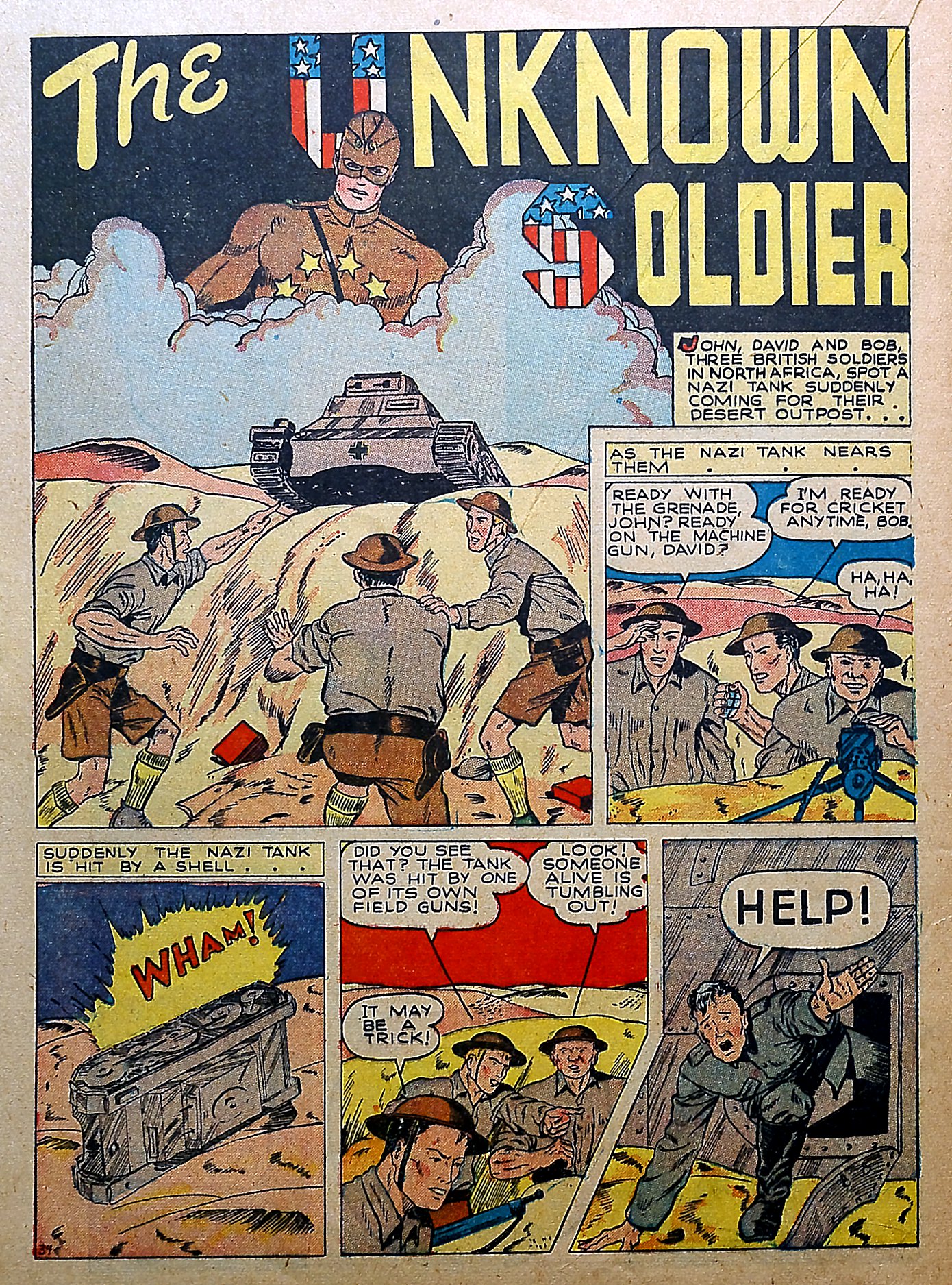 Read online Our Flag Comics comic -  Issue #5 - 31