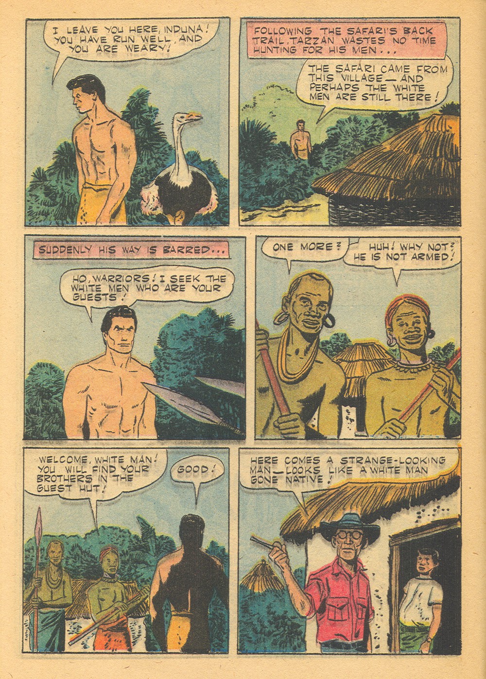 Read online Tarzan (1948) comic -  Issue #95 - 8