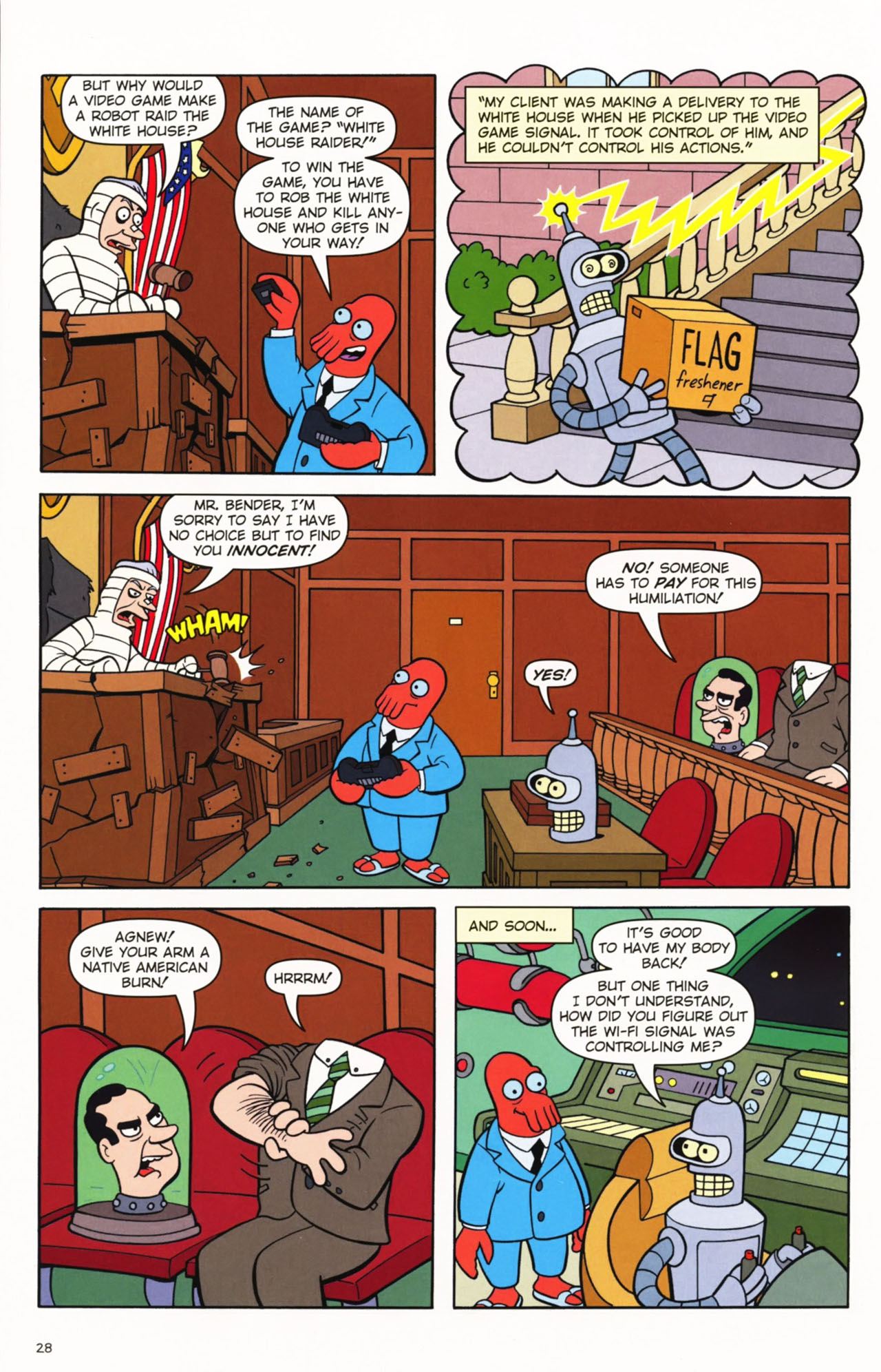 Read online Futurama Comics comic -  Issue #48 - 24