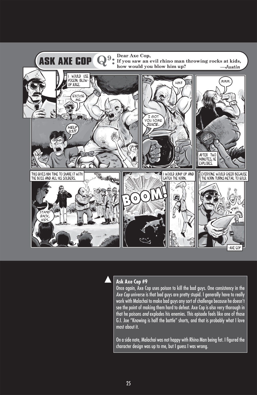 Read online Axe Cop comic -  Issue # TPB 1 - 25