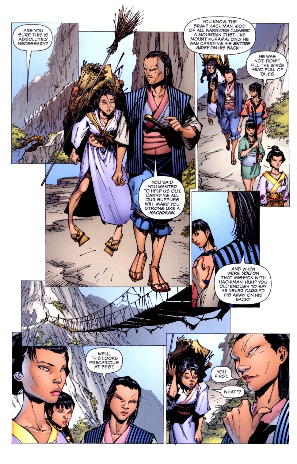 Read online Witchblade: Obakemono comic -  Issue # TPB - 21