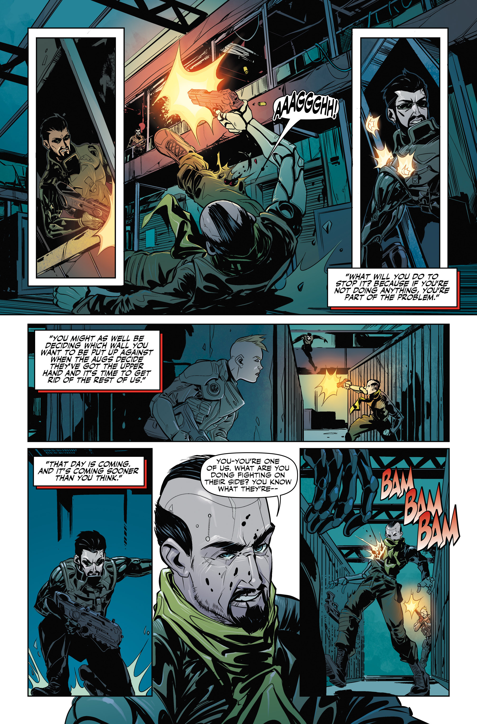 Read online Deus Ex: Children's Crusade comic -  Issue #1 - 19