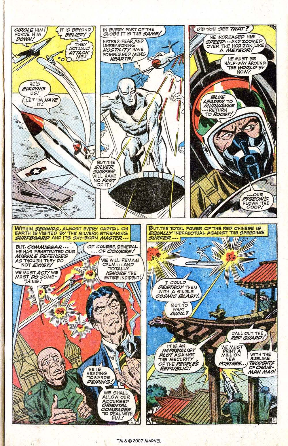 Read online Silver Surfer (1968) comic -  Issue #1 - 7