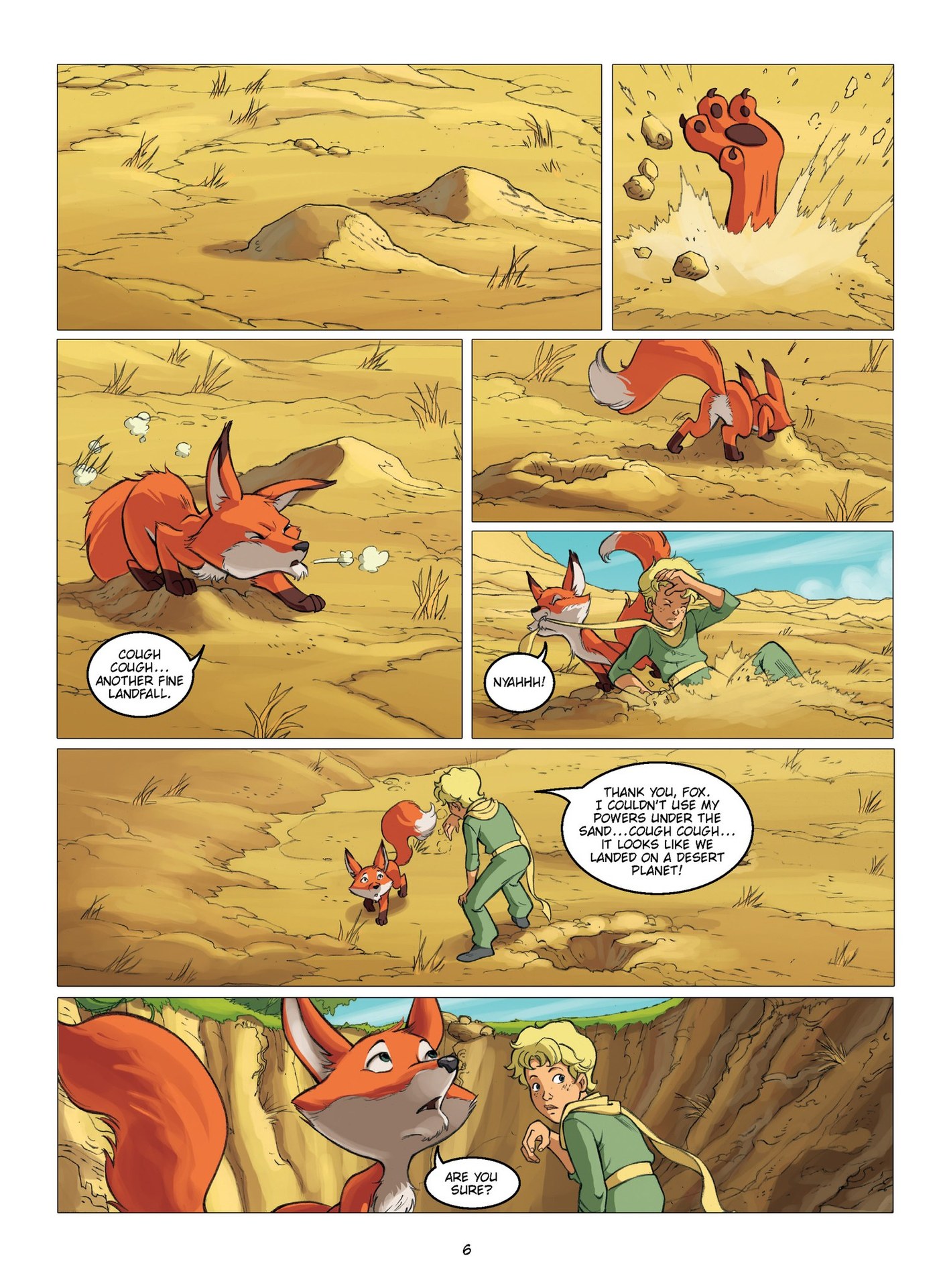 Read online The Little Prince comic -  Issue #9 - 10