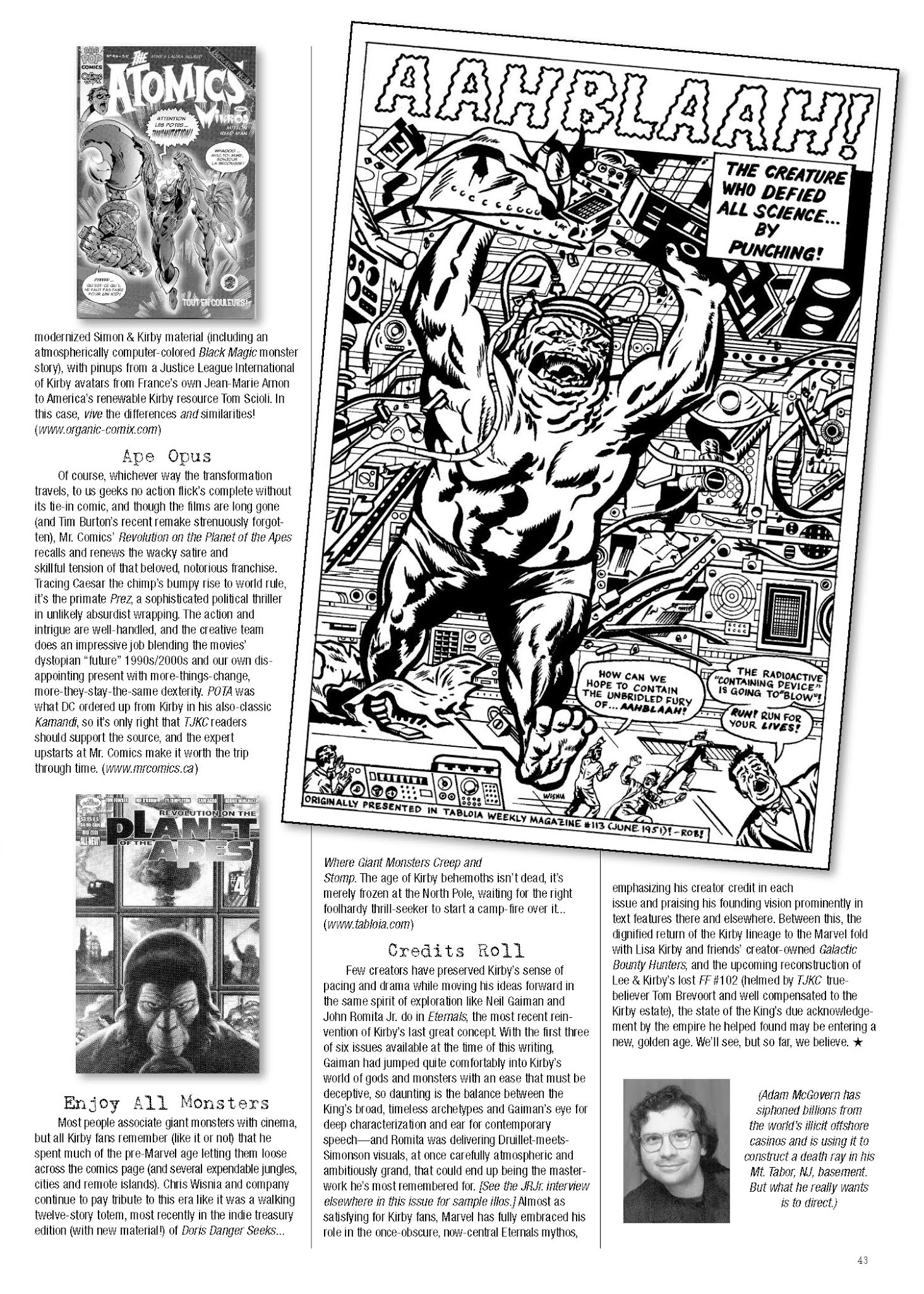 Read online The Jack Kirby Collector comic -  Issue #47 - 44