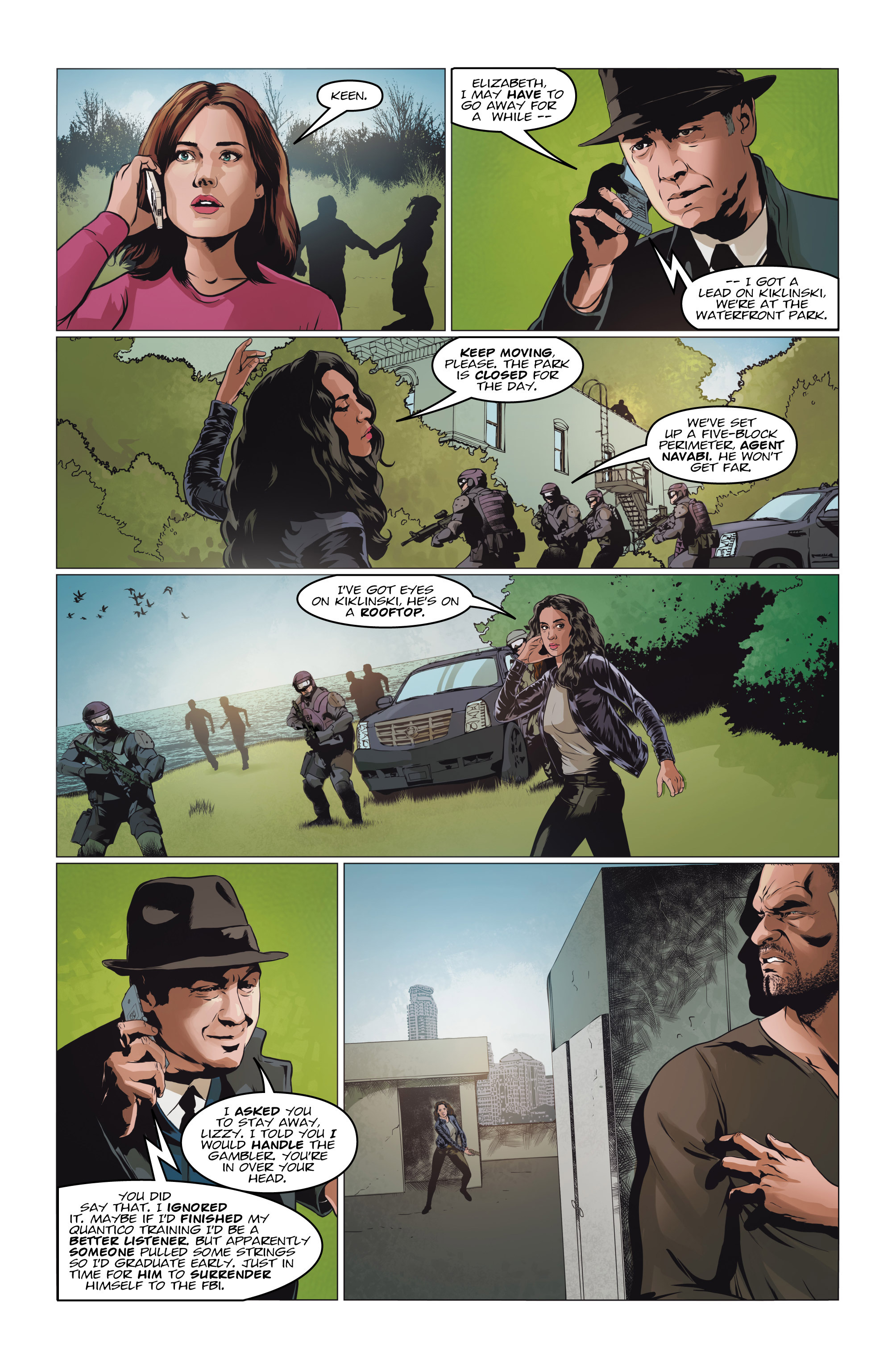 Read online The Blacklist comic -  Issue #2 - 22