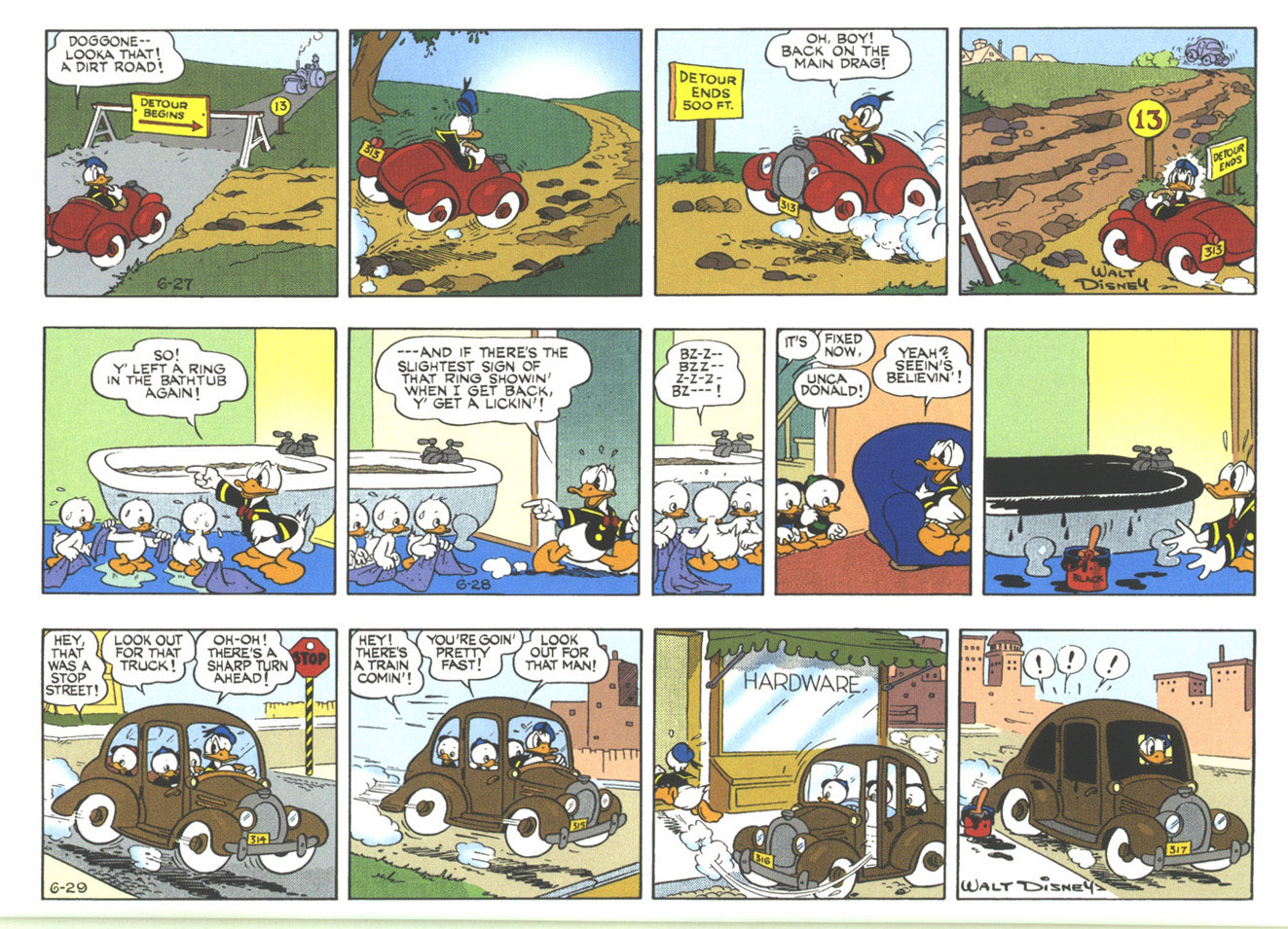 Read online Walt Disney's Comics and Stories comic -  Issue #631 - 36