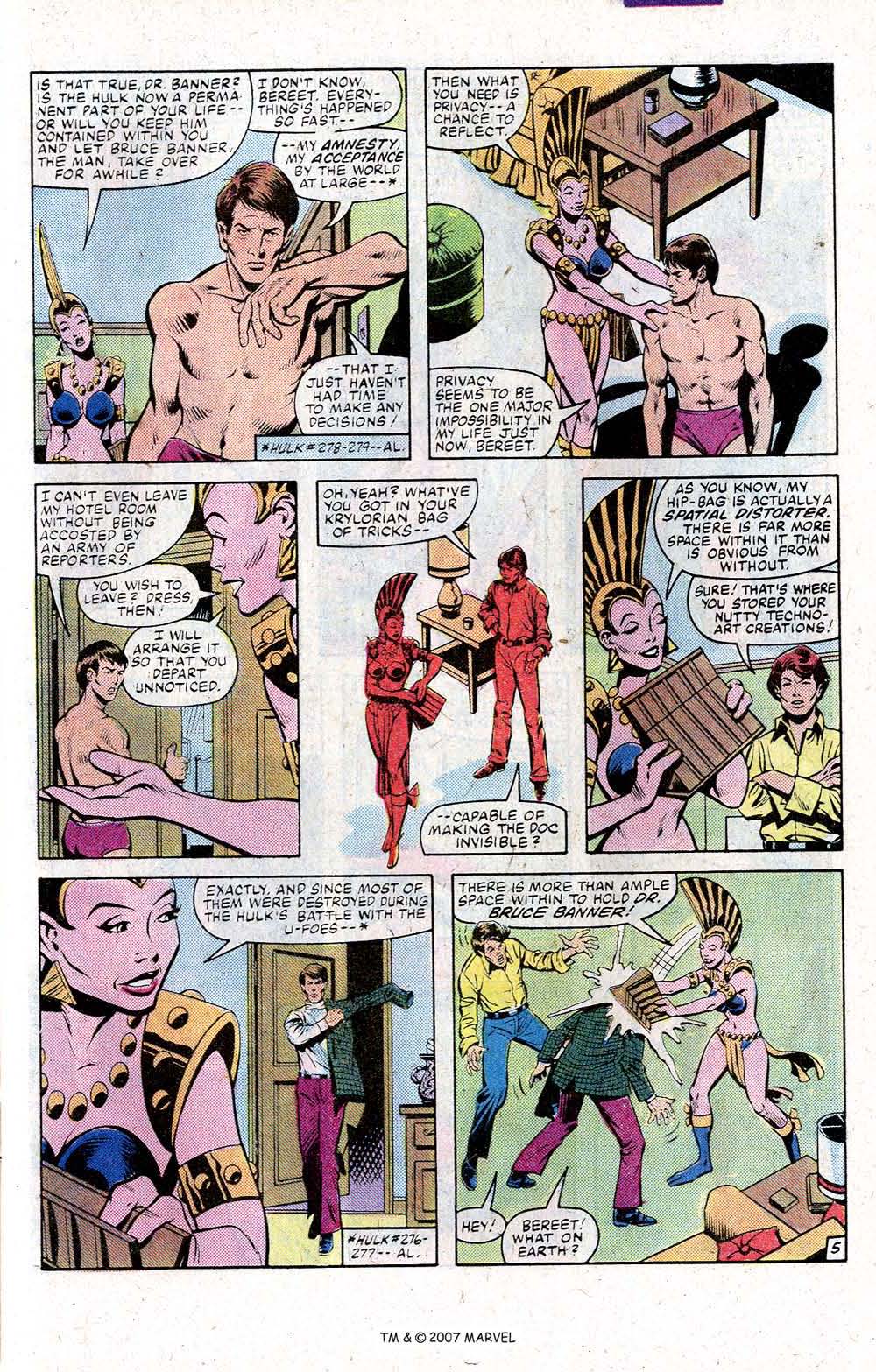 Read online The Incredible Hulk (1968) comic -  Issue #280 - 9