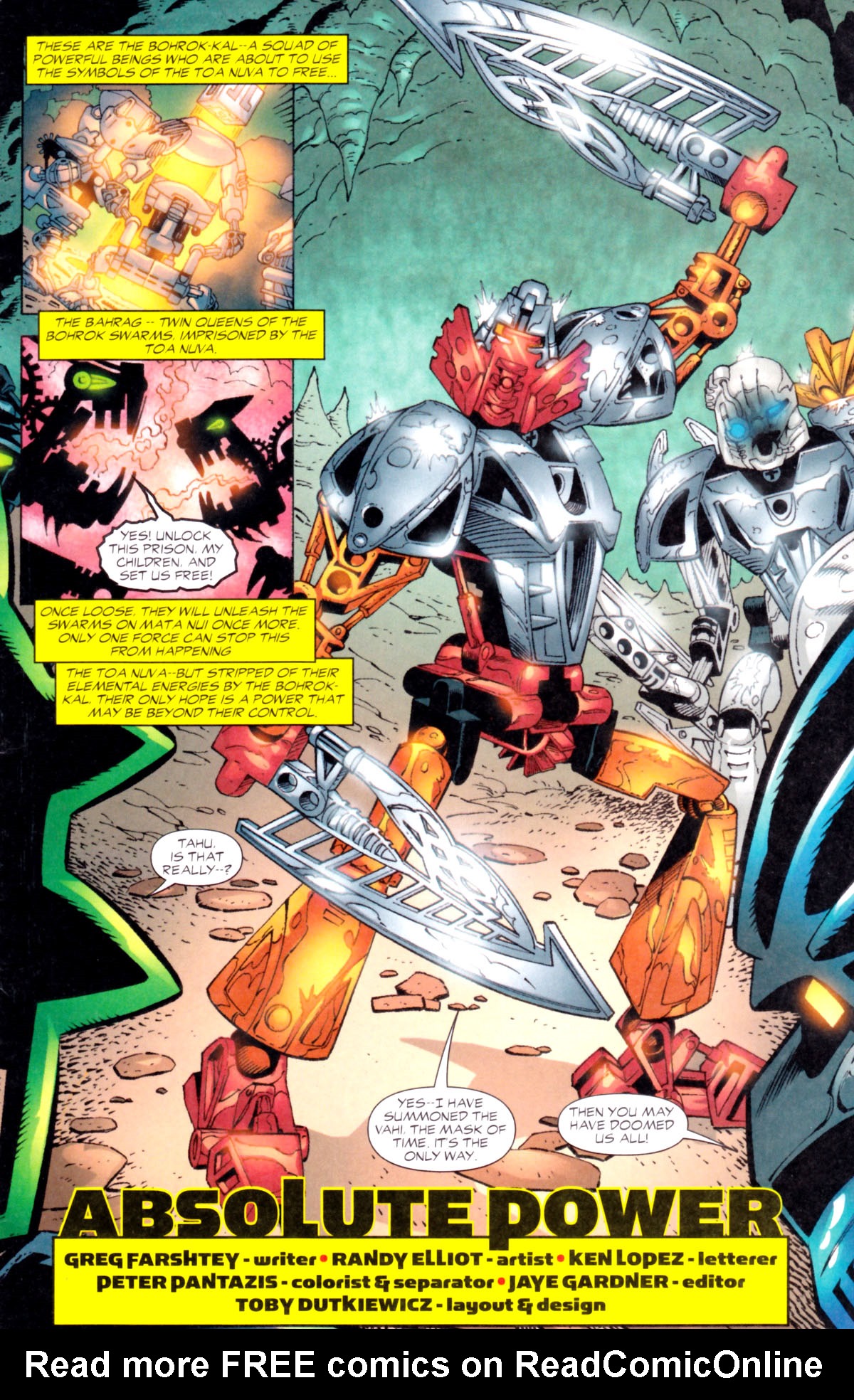 Read online Bionicle comic -  Issue #12 - 3