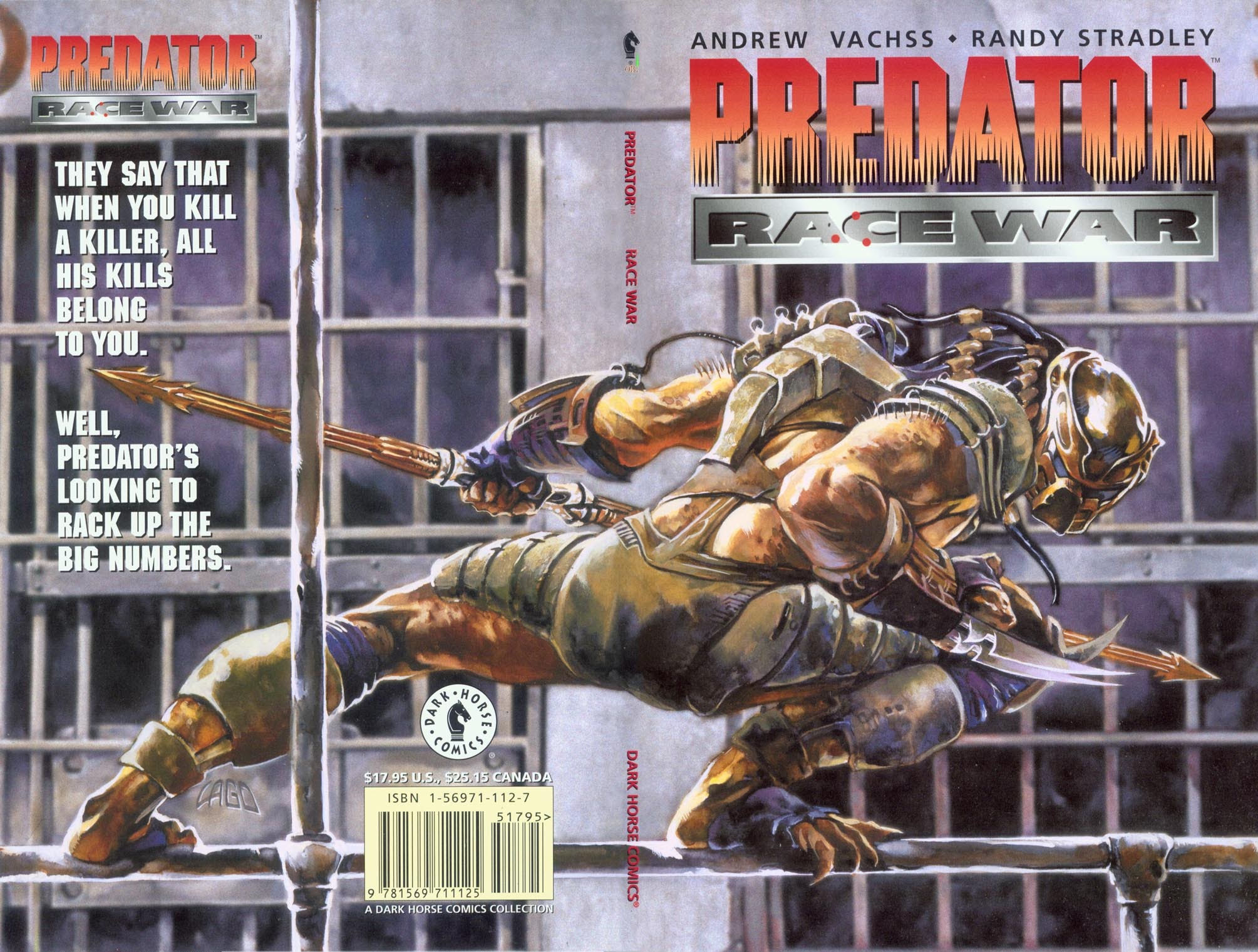 Read online Predator: Race War comic -  Issue # TPB - 1