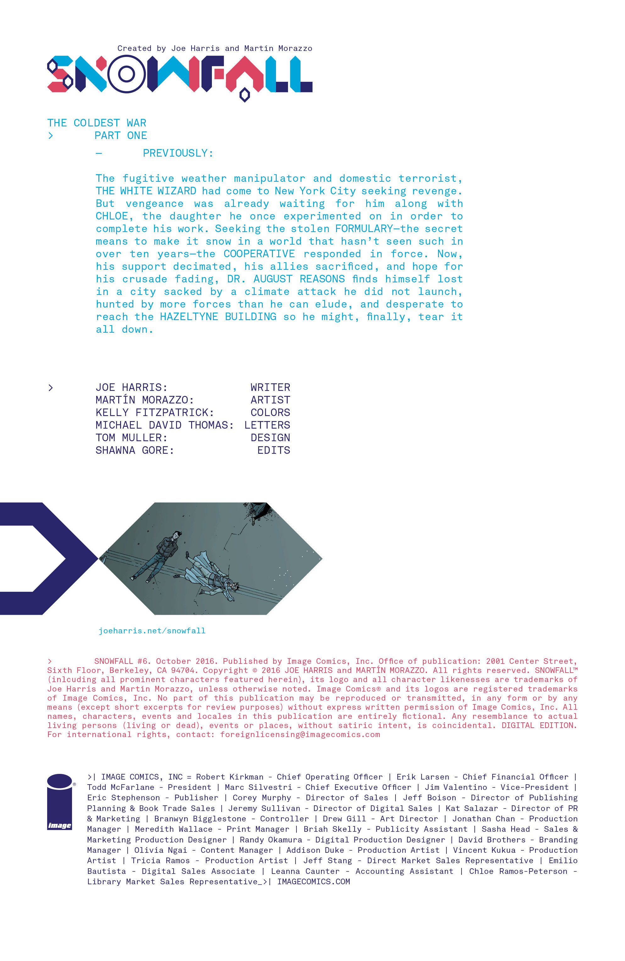 Read online Snowfall comic -  Issue #6 - 2