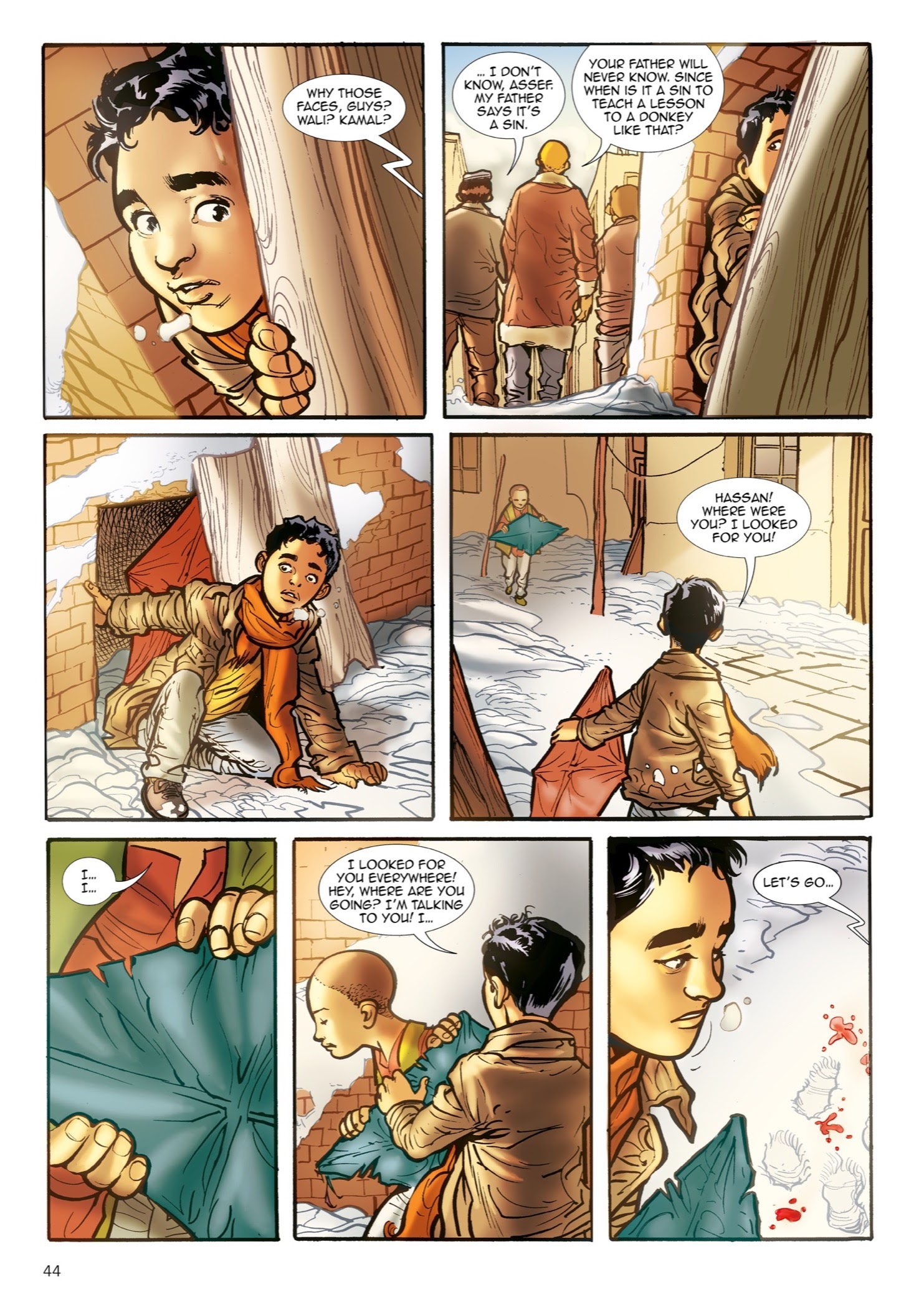 Read online The Kite Runner comic -  Issue # TPB - 45