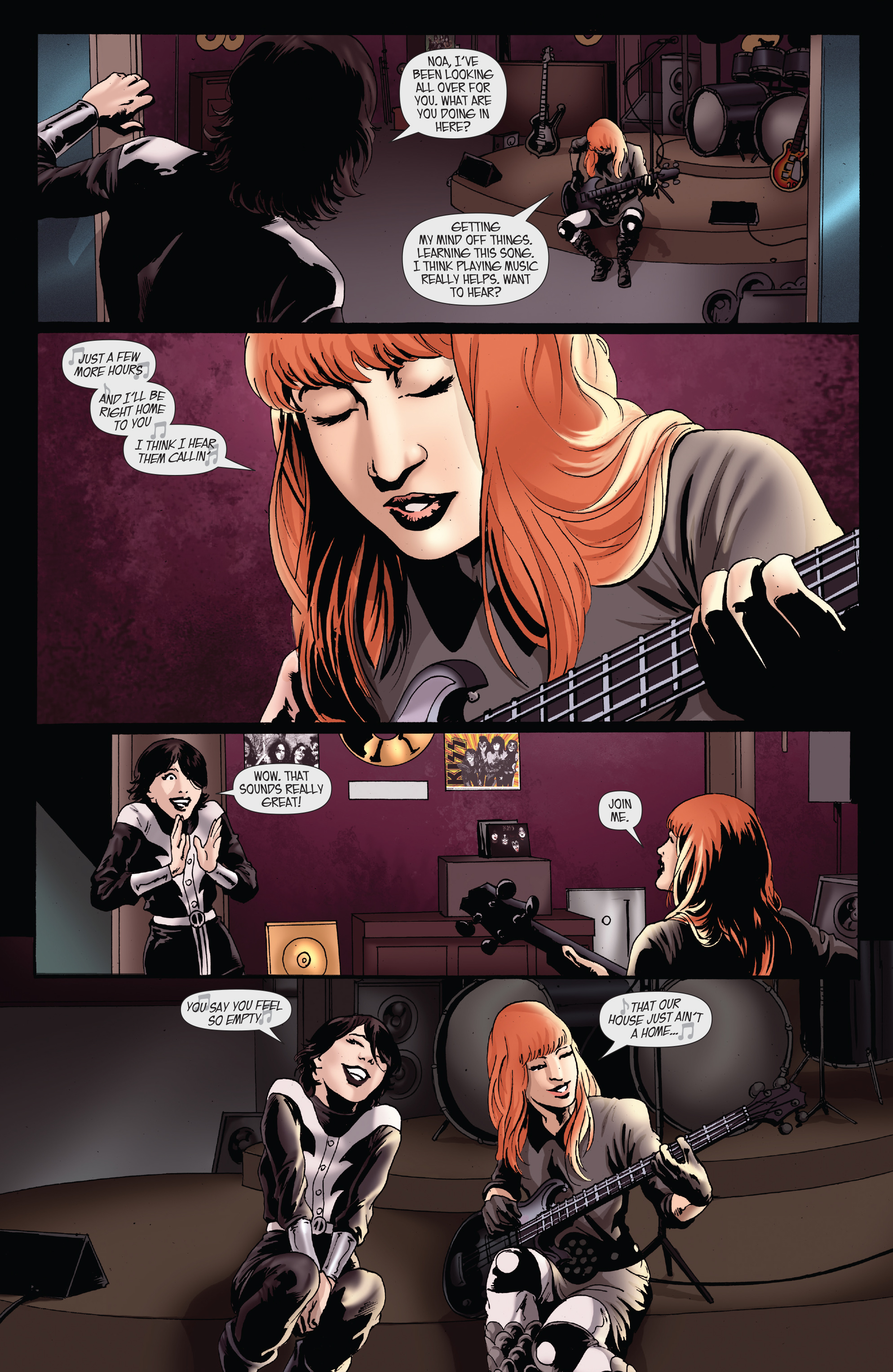 Read online KISS comic -  Issue #7 - 19
