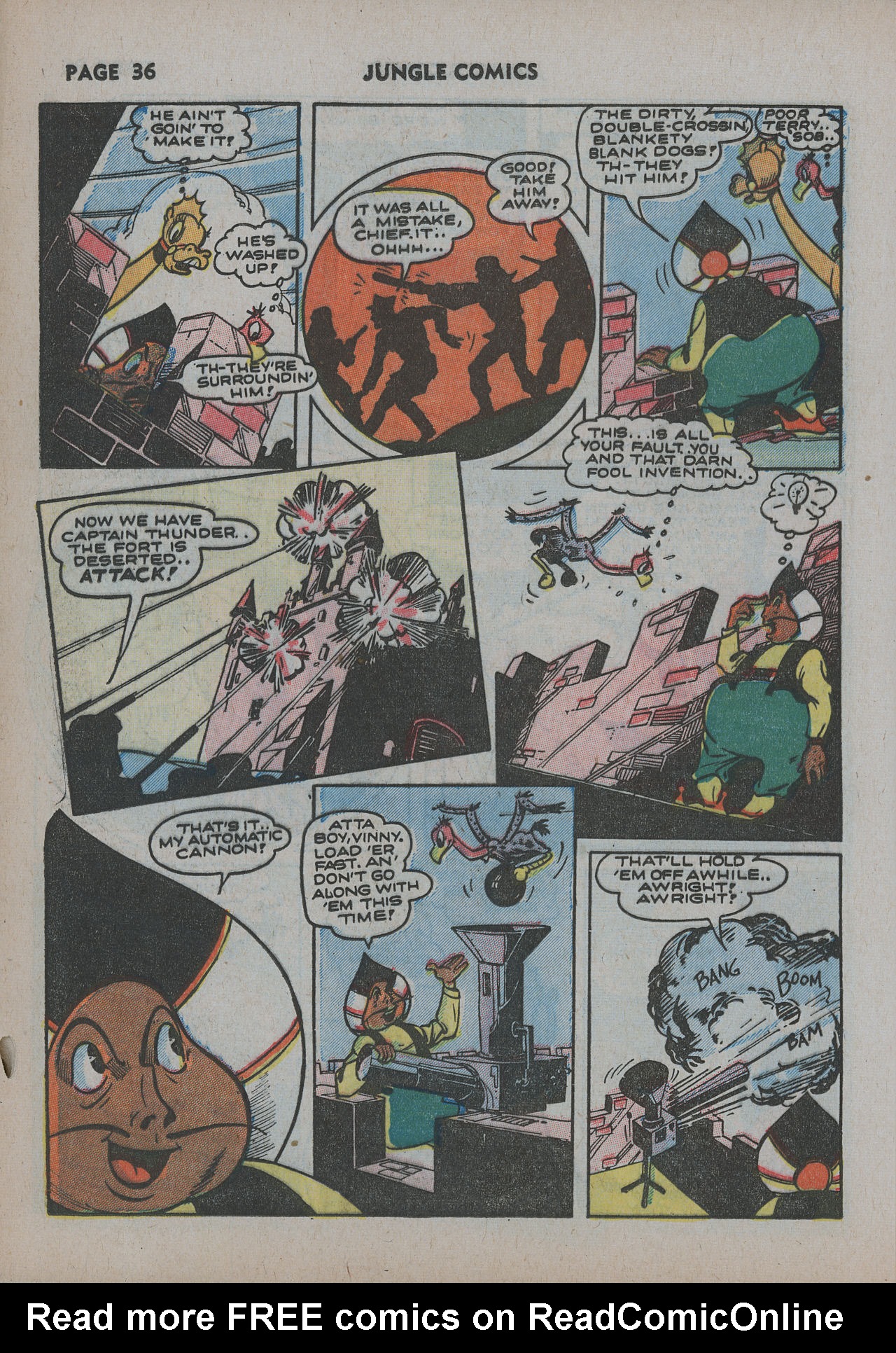 Read online Jungle Comics comic -  Issue #31 - 39