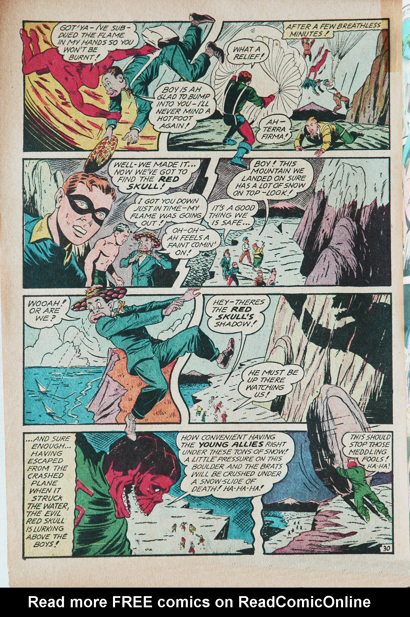 Read online Young Allies Comics comic -  Issue #4 - 32