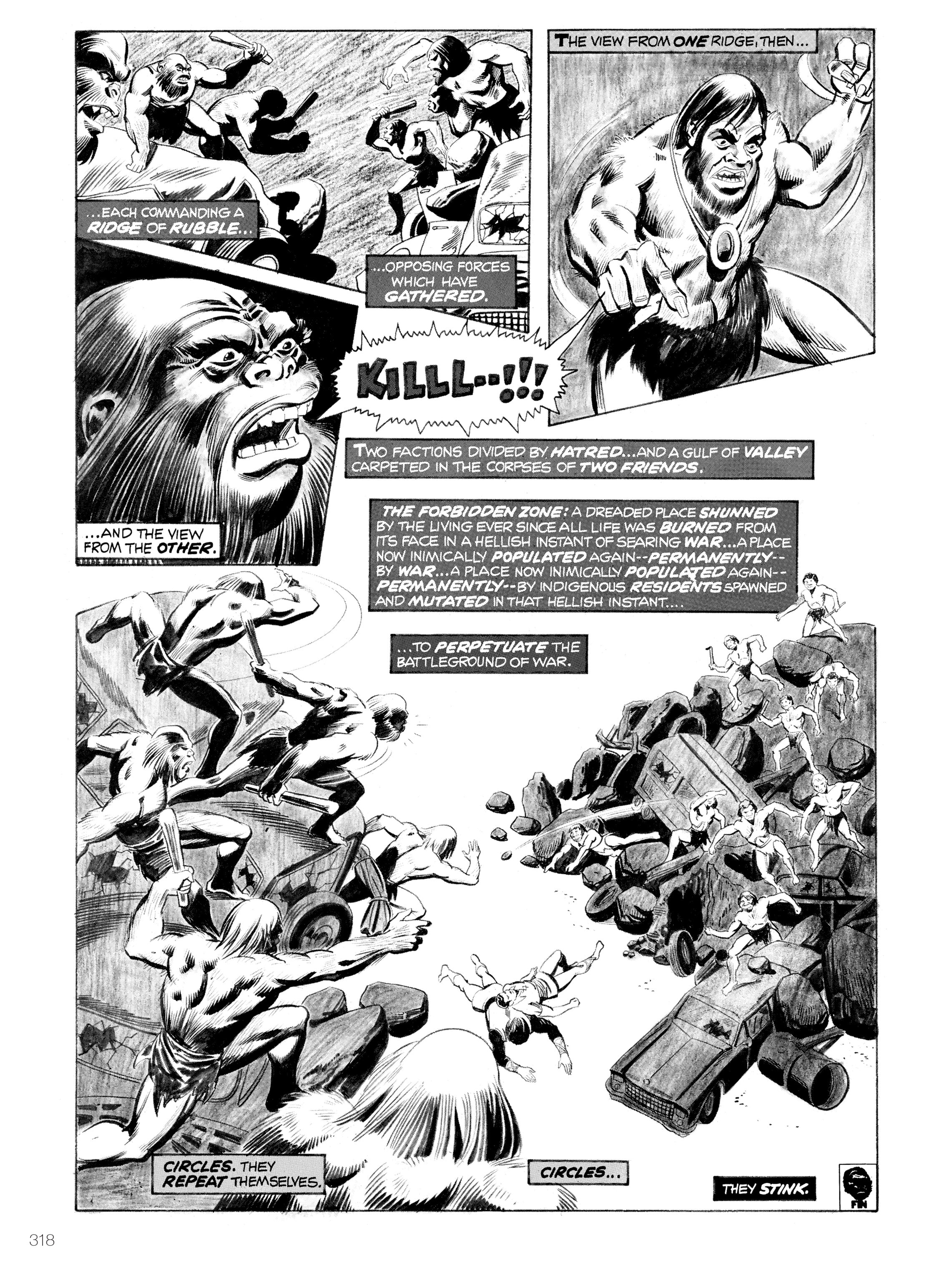 Read online Planet of the Apes: Archive comic -  Issue # TPB 4 (Part 3) - 104