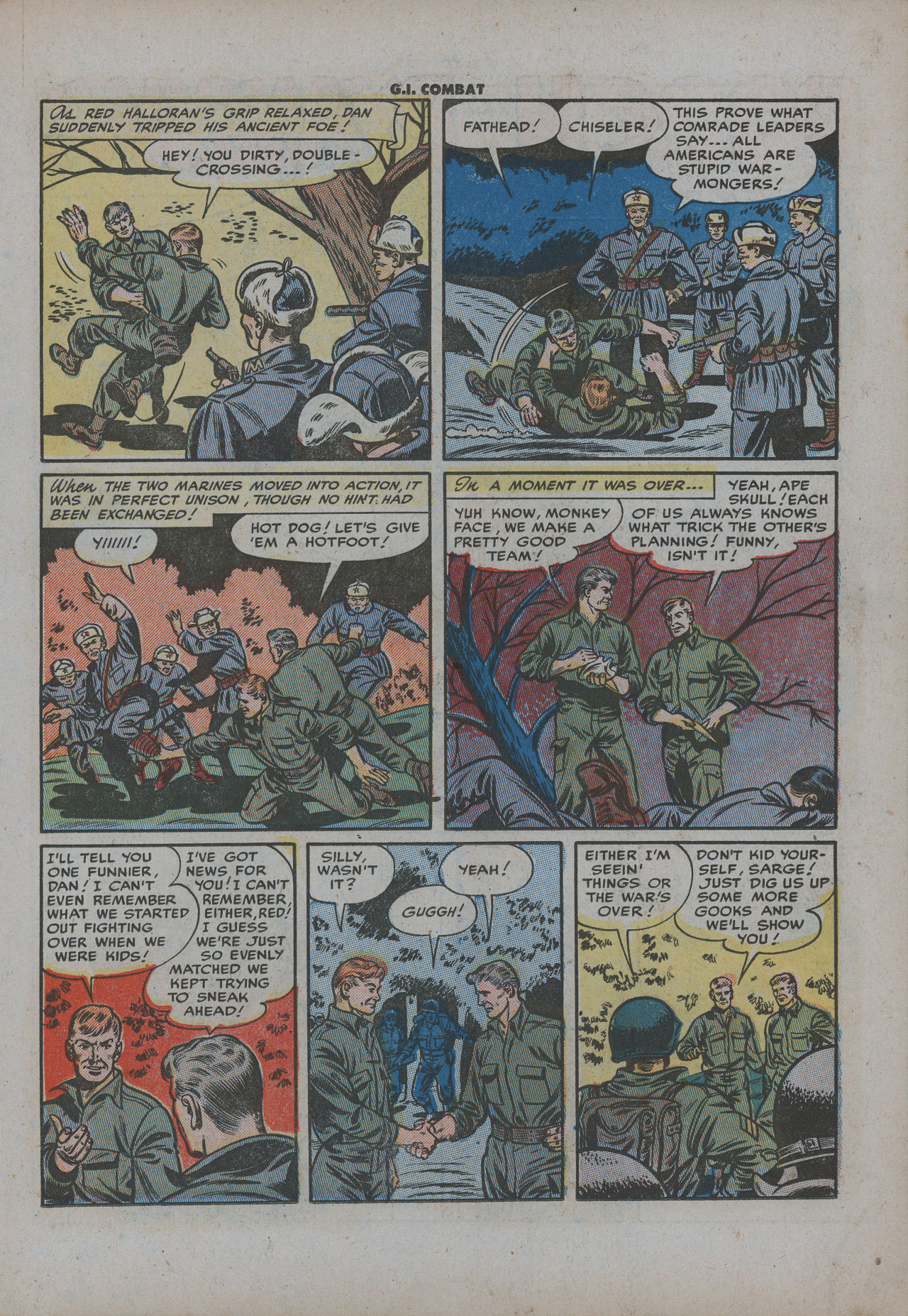 Read online G.I. Combat (1952) comic -  Issue #6 - 11