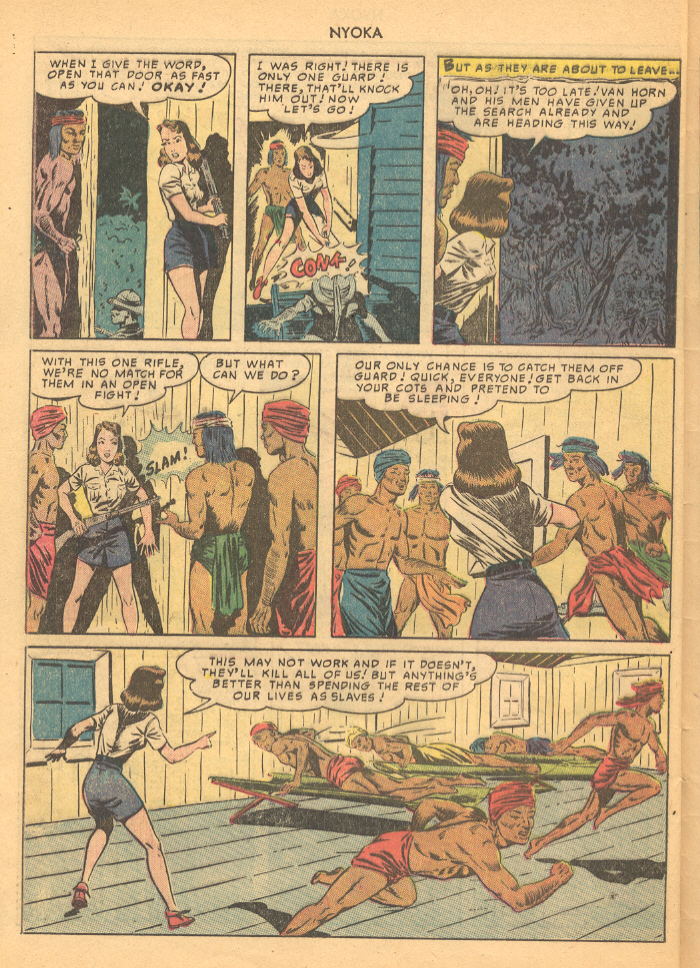 Read online Nyoka the Jungle Girl (1945) comic -  Issue #42 - 48