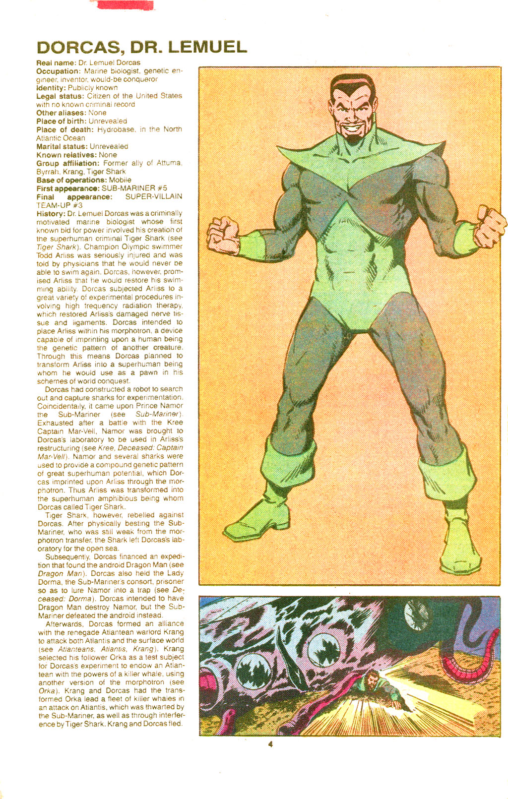 Read online The Official Handbook of the Marvel Universe Deluxe Edition comic -  Issue #17 - 6