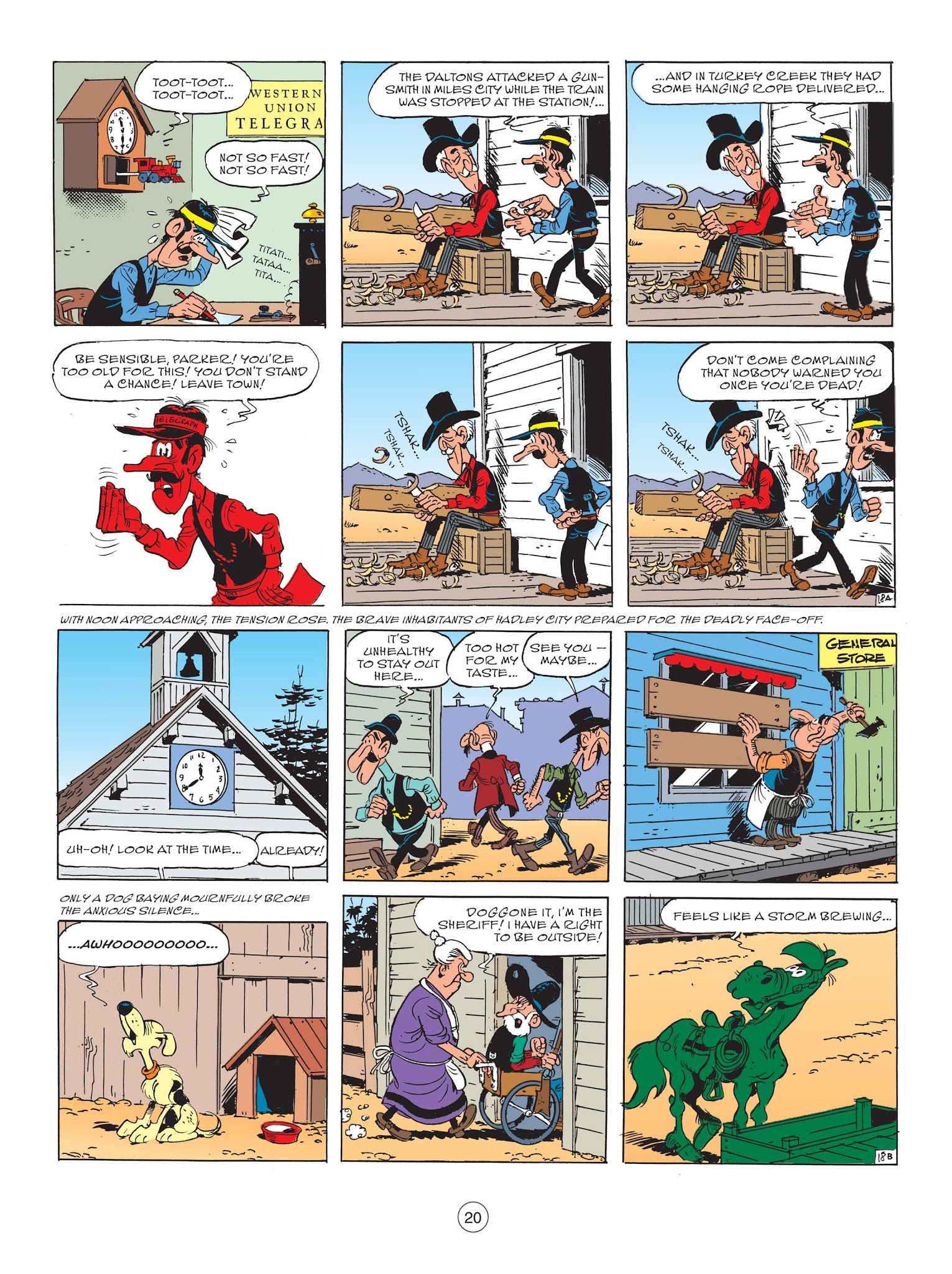 Read online A Lucky Luke Adventure comic -  Issue #64 - 21