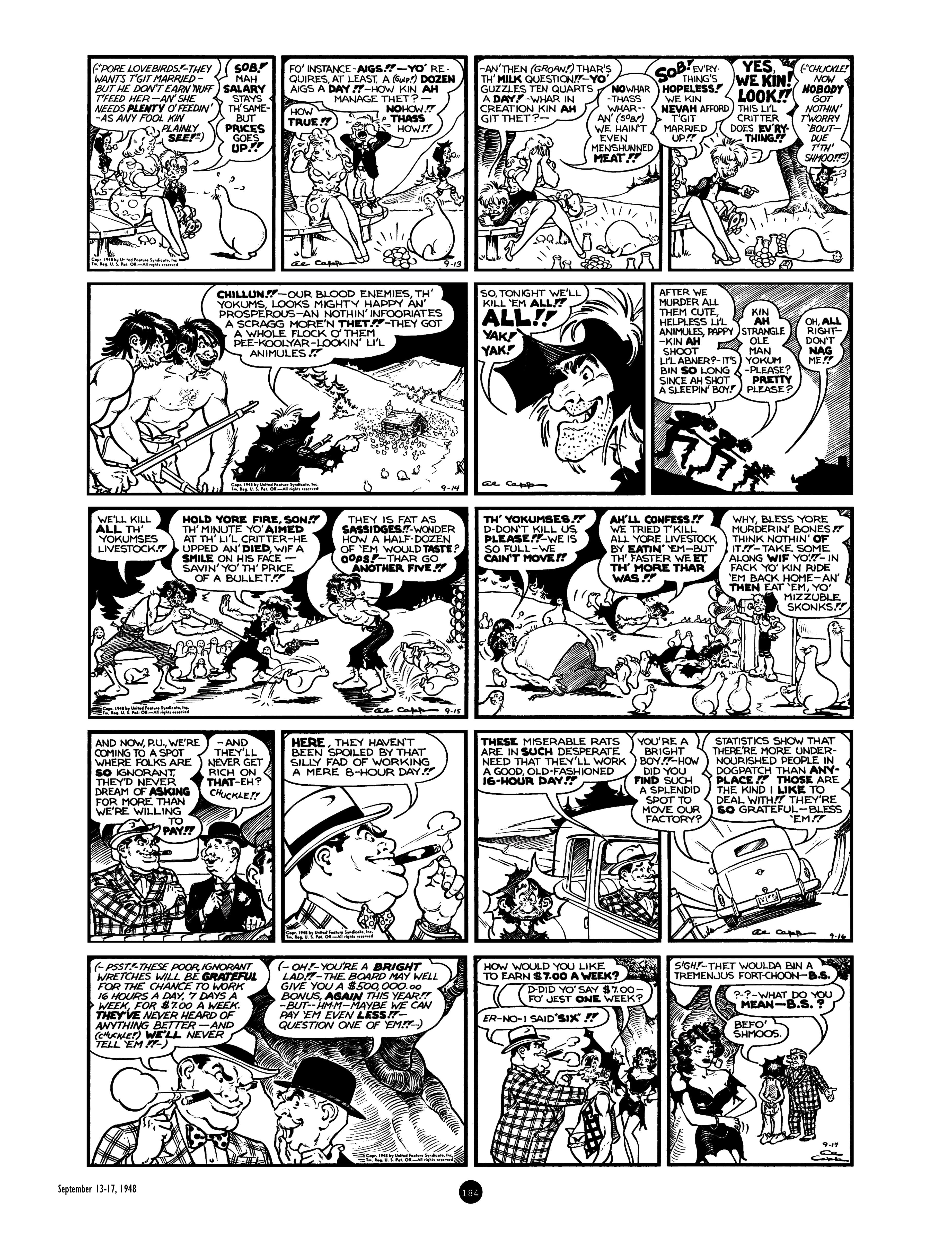 Read online Al Capp's Li'l Abner Complete Daily & Color Sunday Comics comic -  Issue # TPB 7 (Part 2) - 85