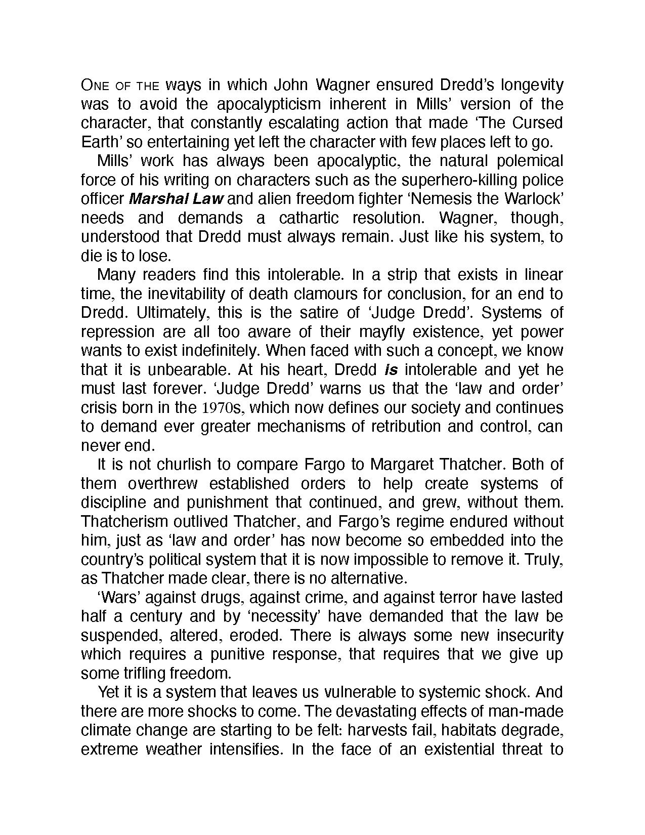 Read online I am the Law: How Judge Dredd Predicted Our Future comic -  Issue # TPB (Part 4) - 88